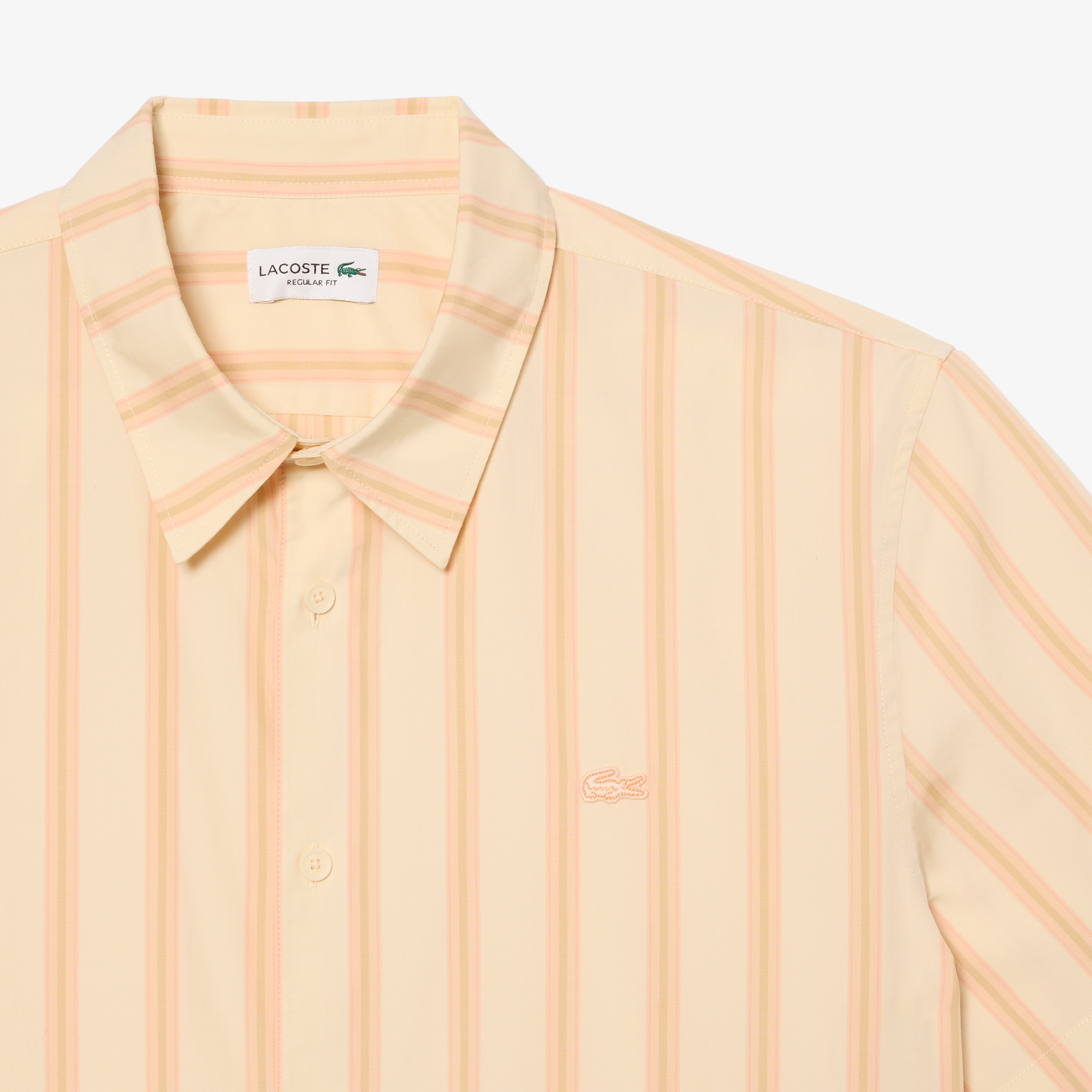 Regular Fit Striped Poplin Shirt