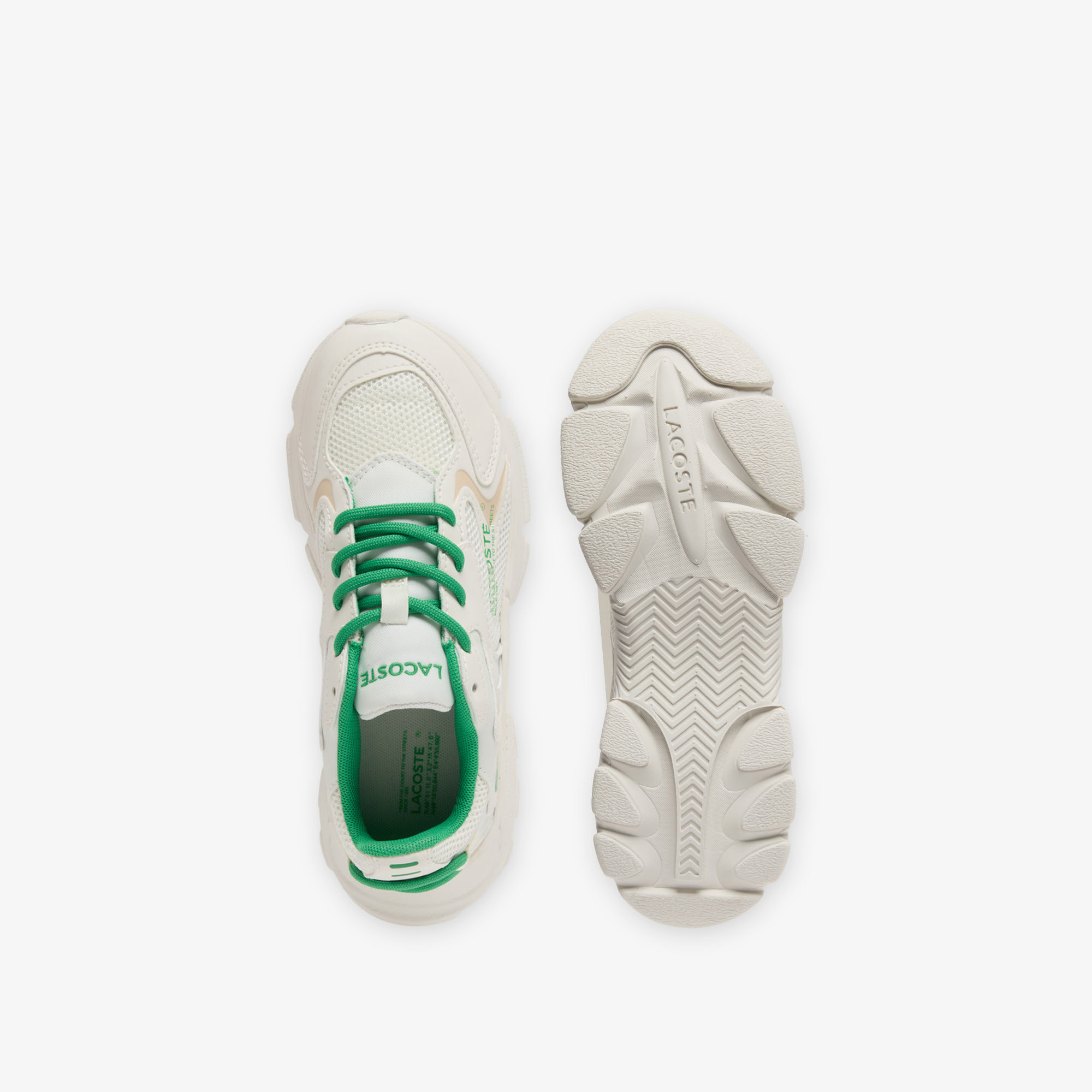Lacoste L003 Neo Çocuk Bej Sneaker görsel 4