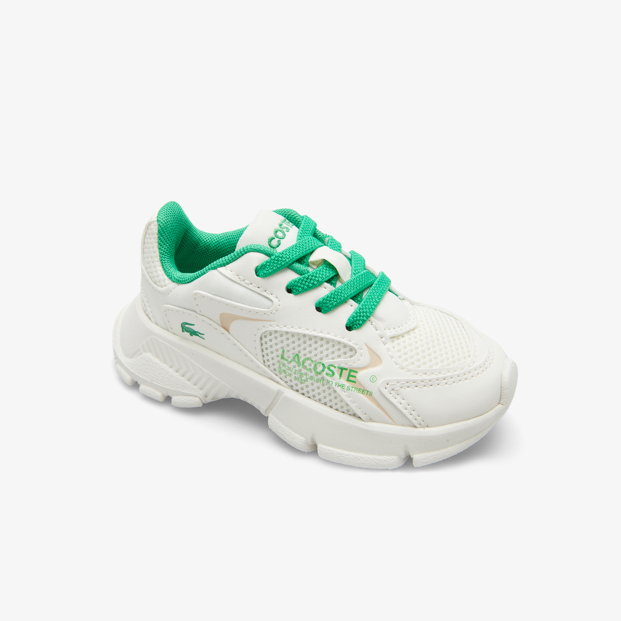 Lacoste L003 Neo Çocuk Bej Sneaker görsel 6