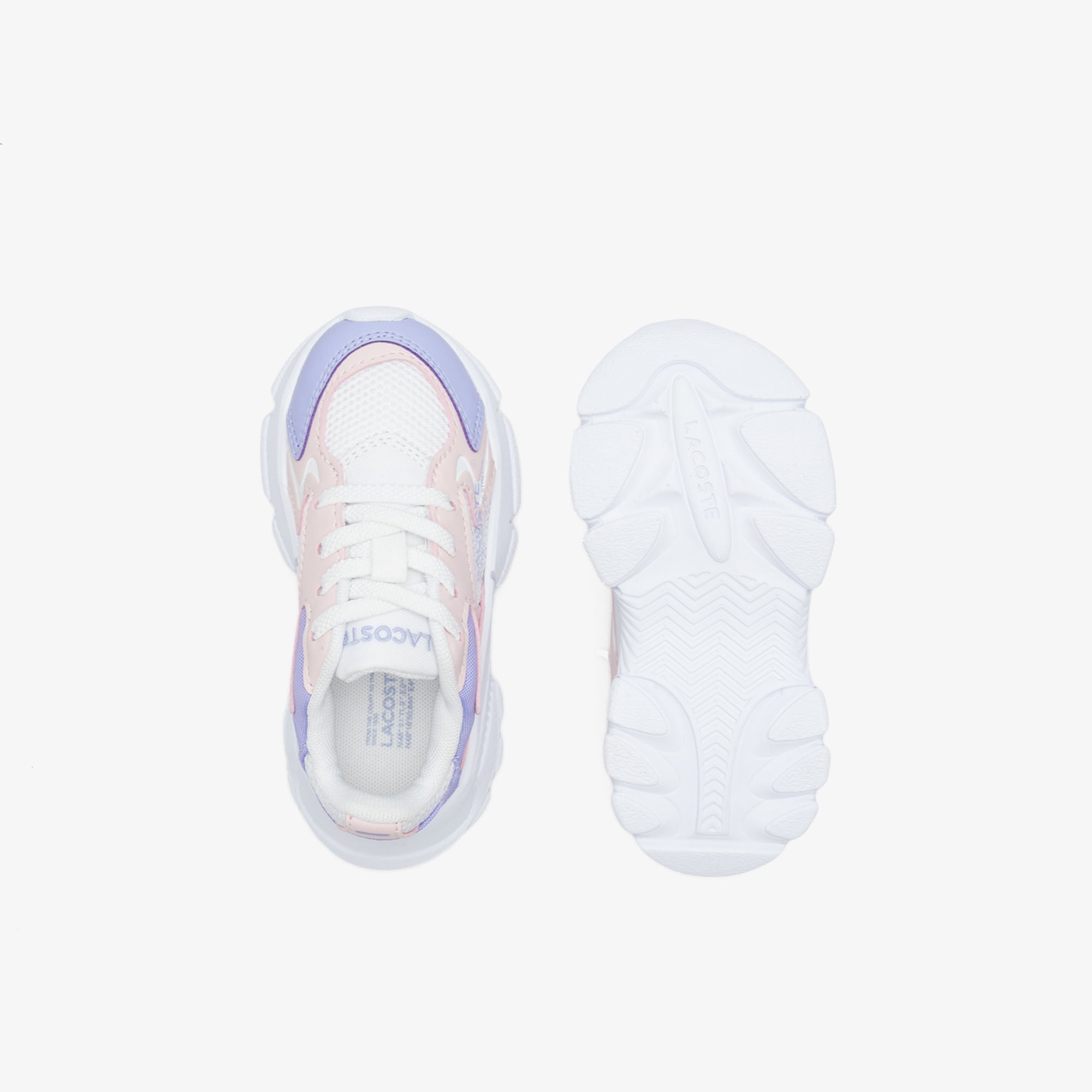Lacoste L003 Neo Çocuk Mor Sneaker görsel 4