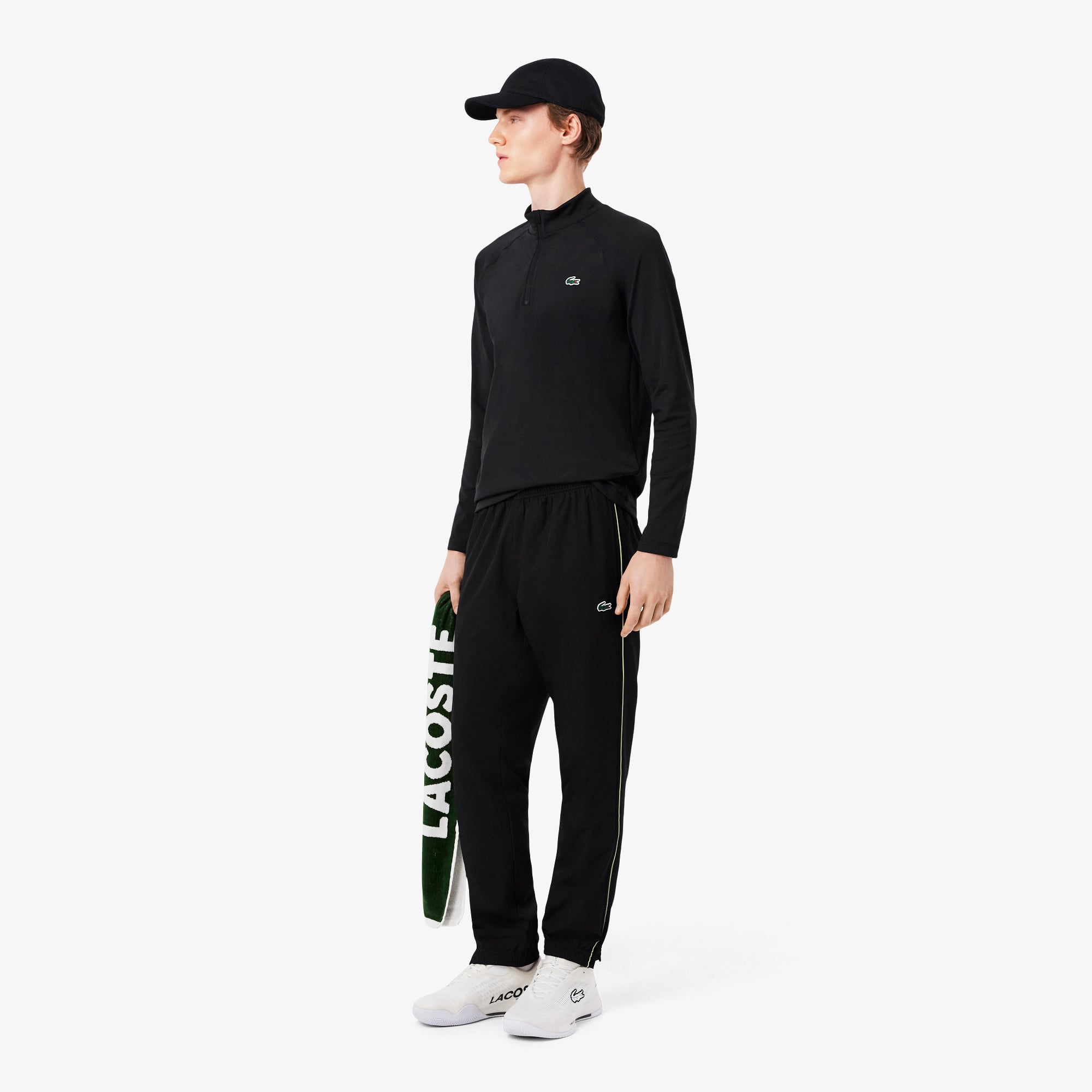 Lacoste Erkek Regular Fit Siyah Eşofman Altı