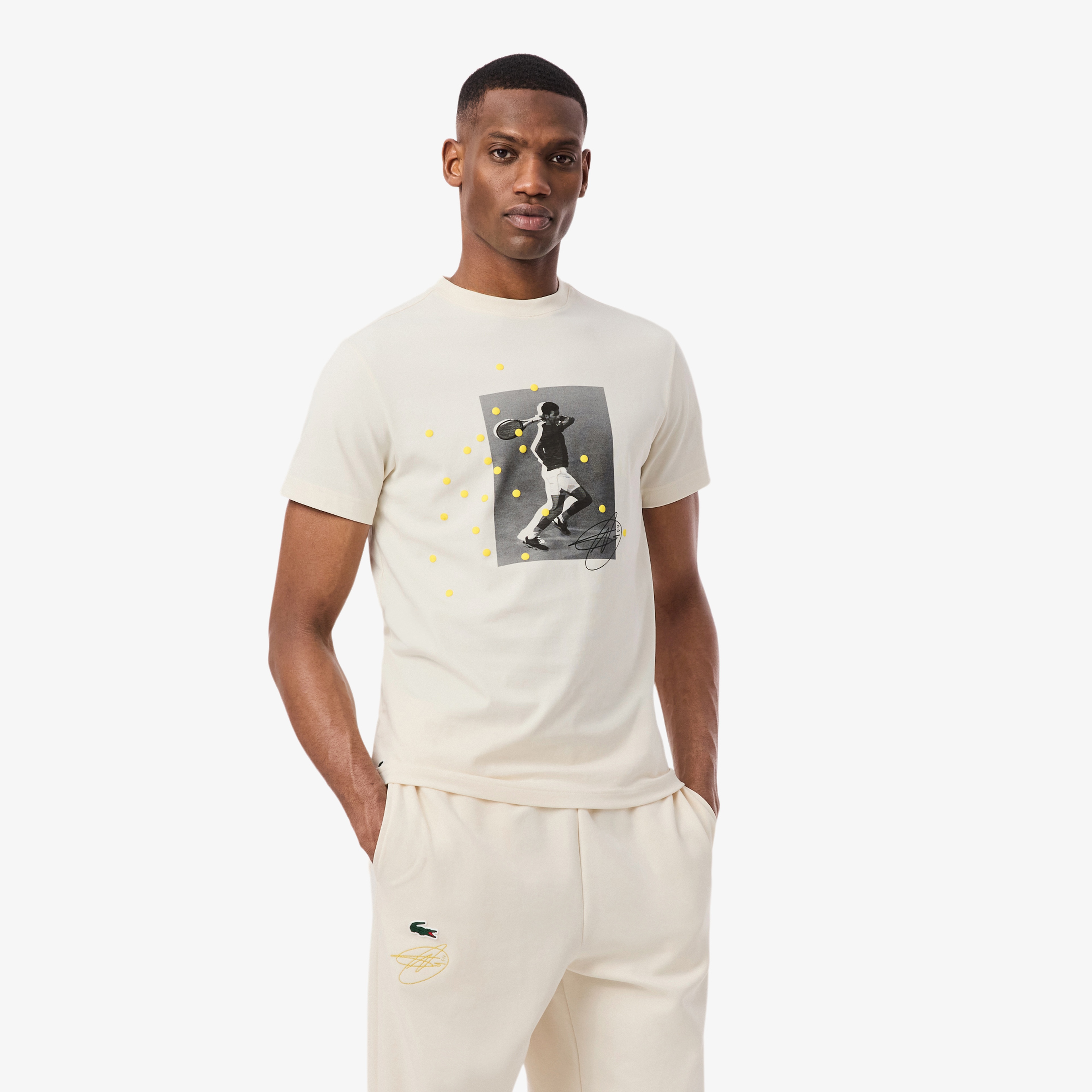 Lacoste Tennis x Novak Djokovic Graphic T-shirt