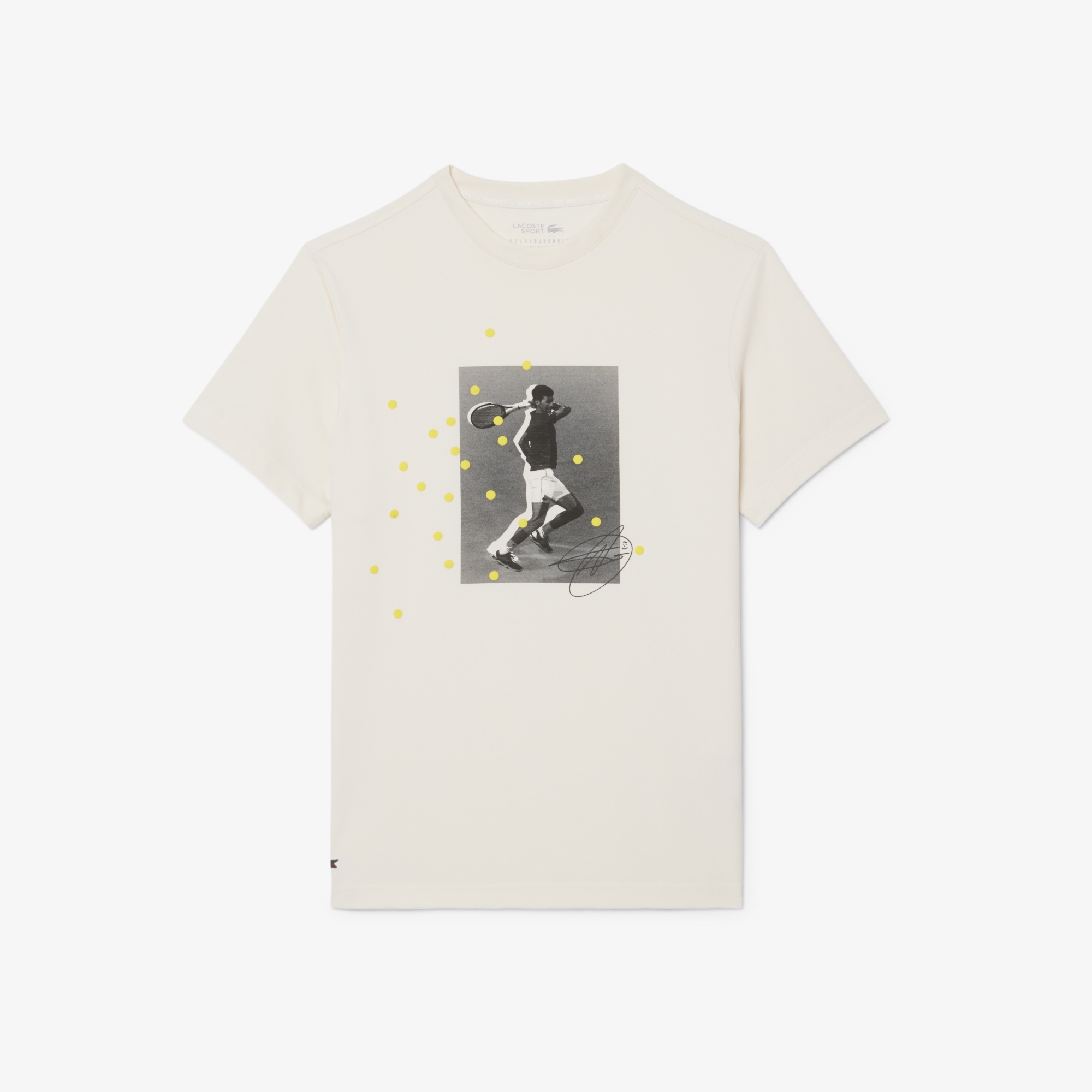 Lacoste Tennis x Novak Djokovic Graphic T-shirt