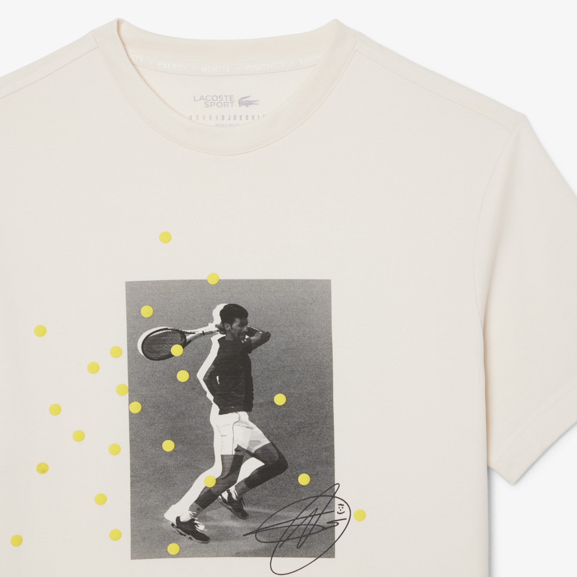 Lacoste Tennis x Novak Djokovic Graphic T-shirt