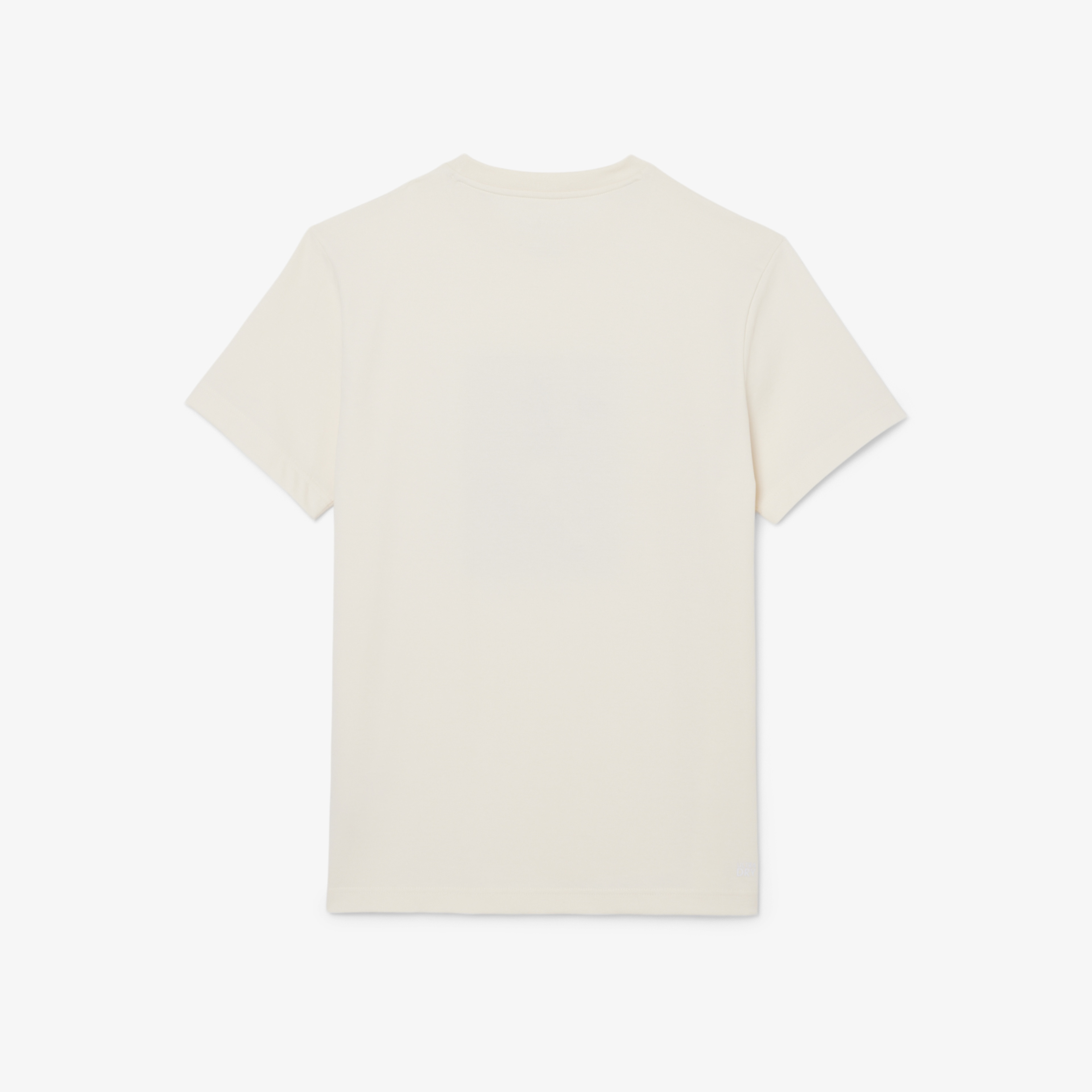 Erkek Regular Fit Bisiklet Yaka Baskılı Krem T-Shirt