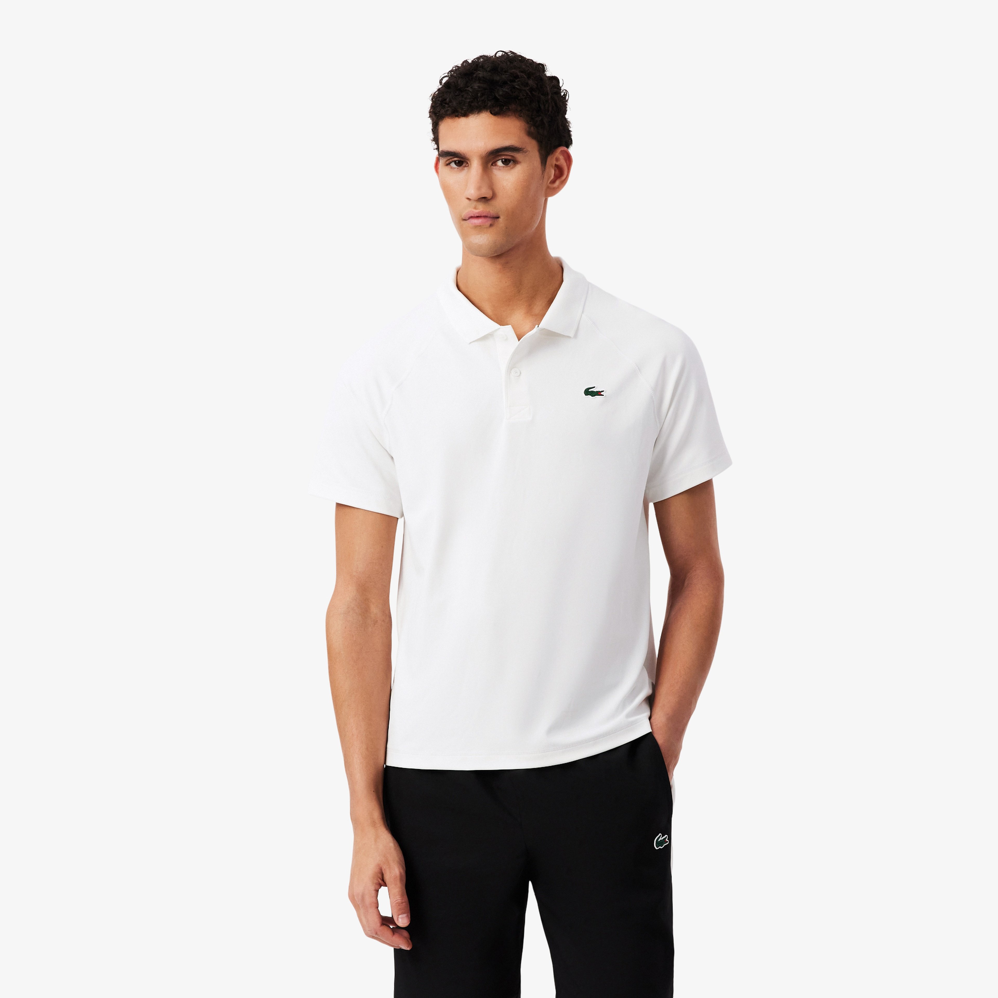 Erkek Regular Fit Ultra Dry Beyaz Polo