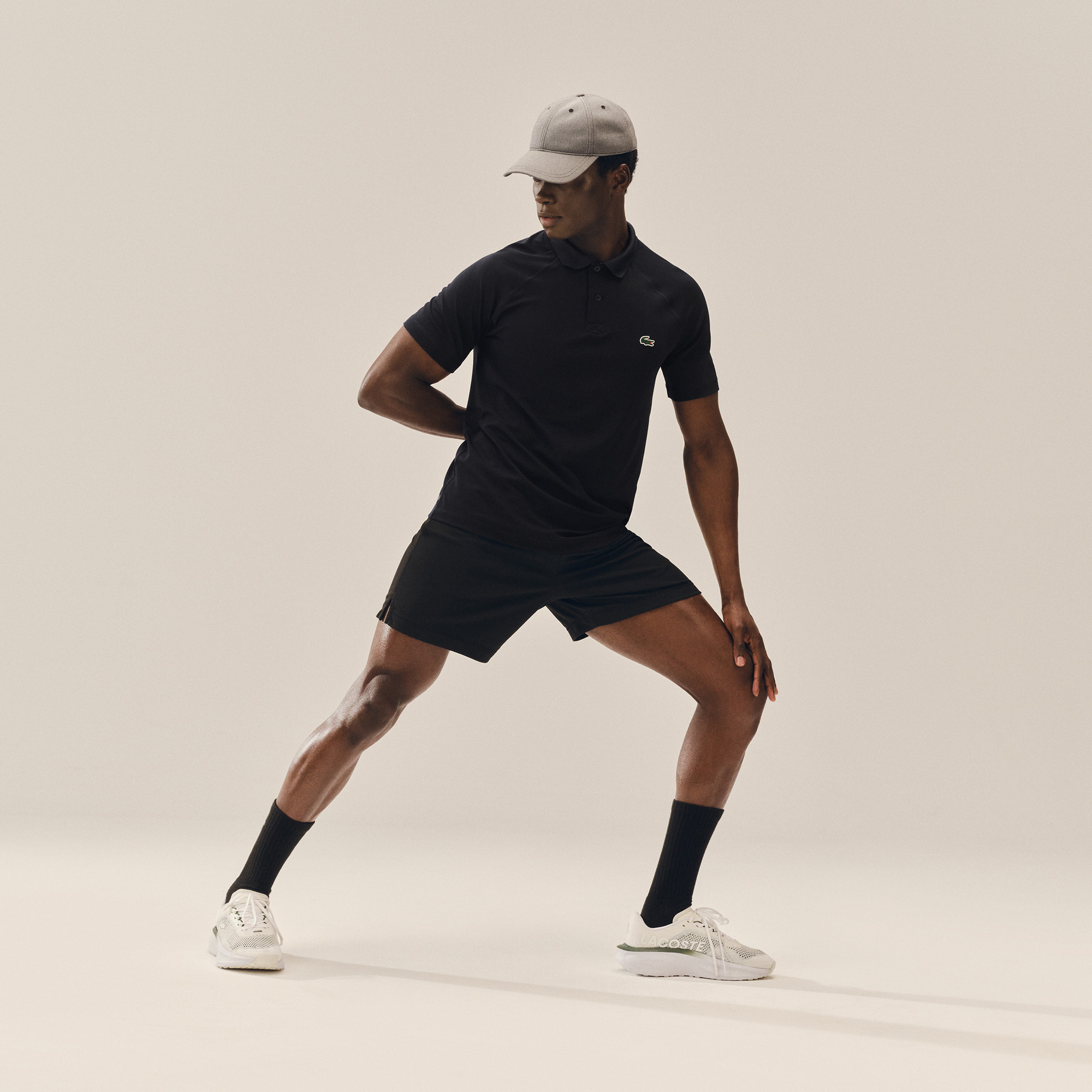 Erkek Regular Fit Ultra Dry Siyah Şort