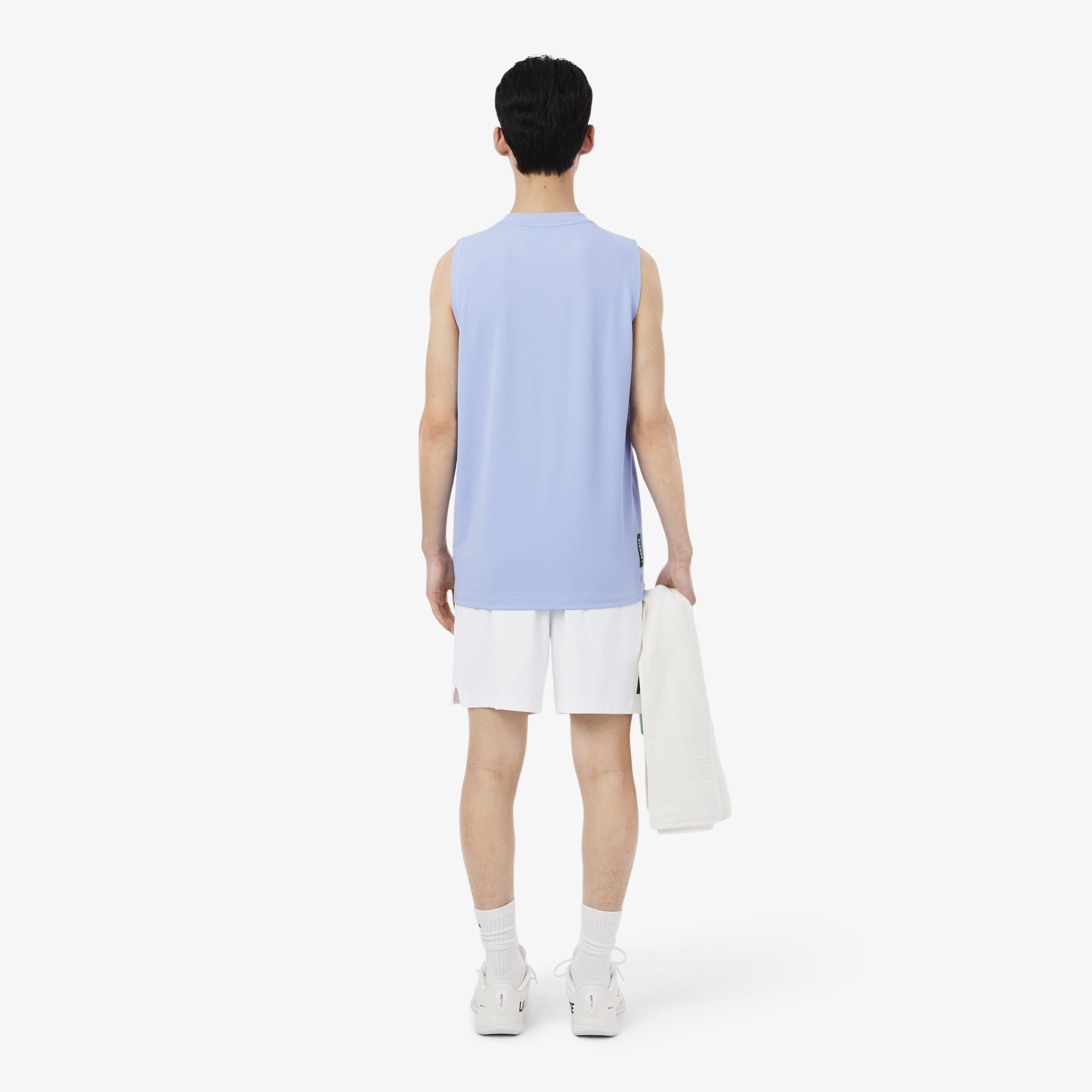 Erkek Regular Fit Ultra Dry Beyaz Şort