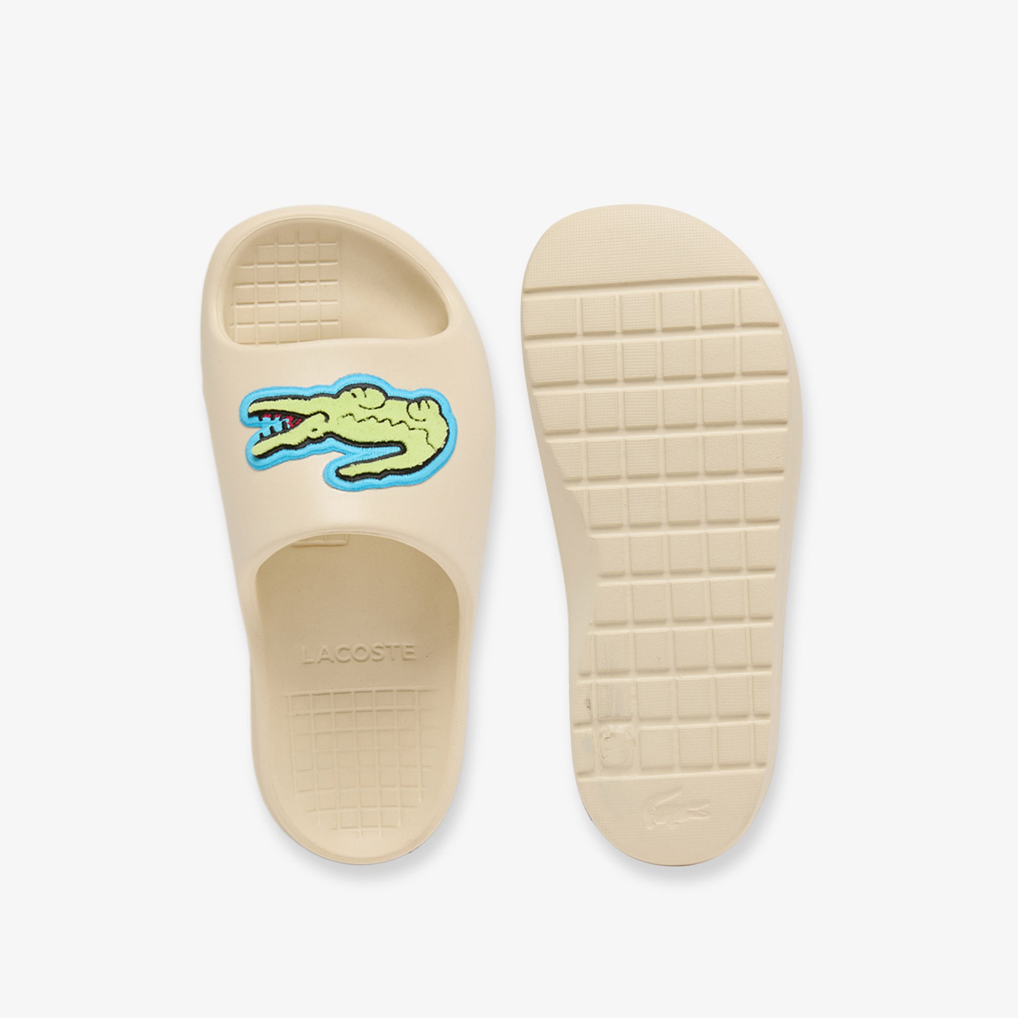 Lacoste Serve Slide 2.0 Kadın Bej Terlik görsel 5