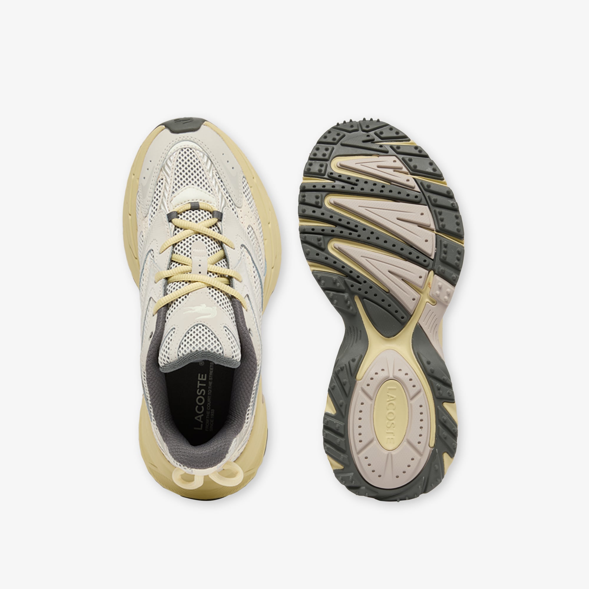 Lacoste L003 Neo Shot Kadın Krem Sneaker görsel 5