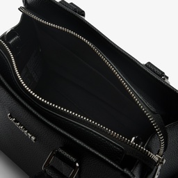 Small Elegance Kadın Siyah Omuz Çantası Beyaz