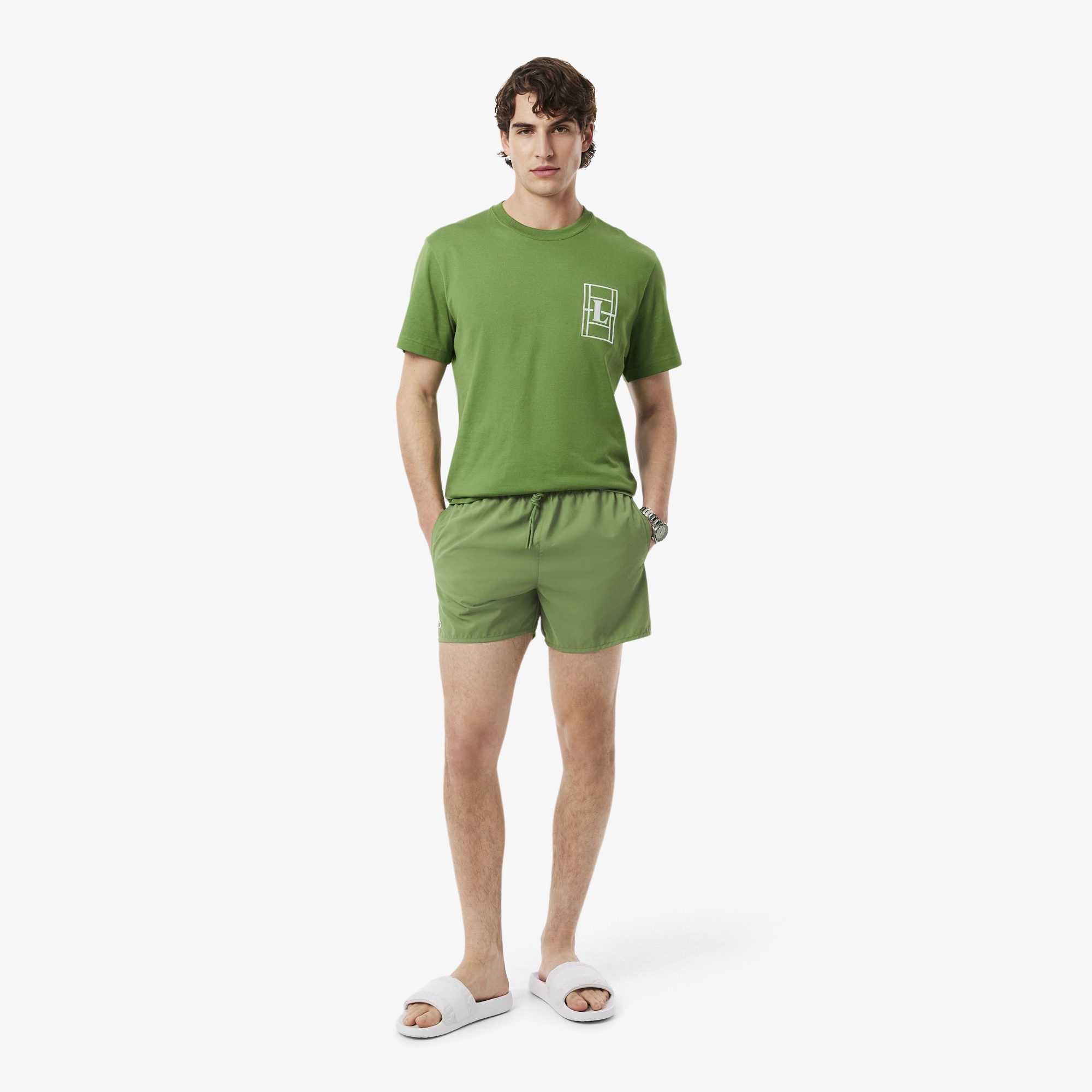 Quick-Dry Swim Trunks