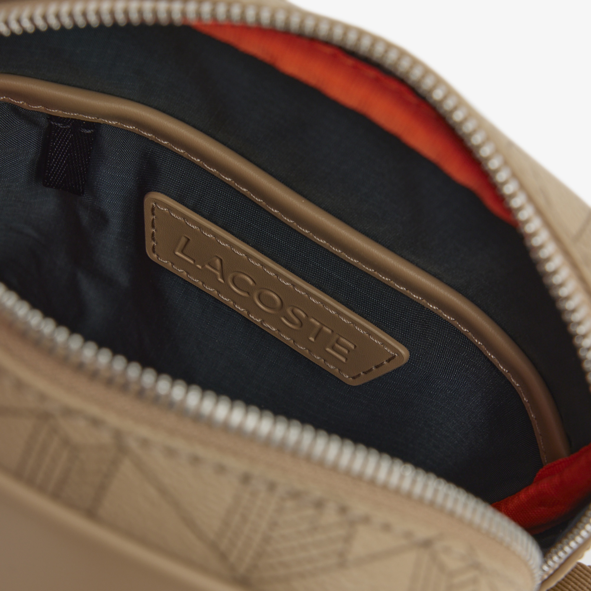 The Blend Erkek Monogram Bej Postacı Çantası