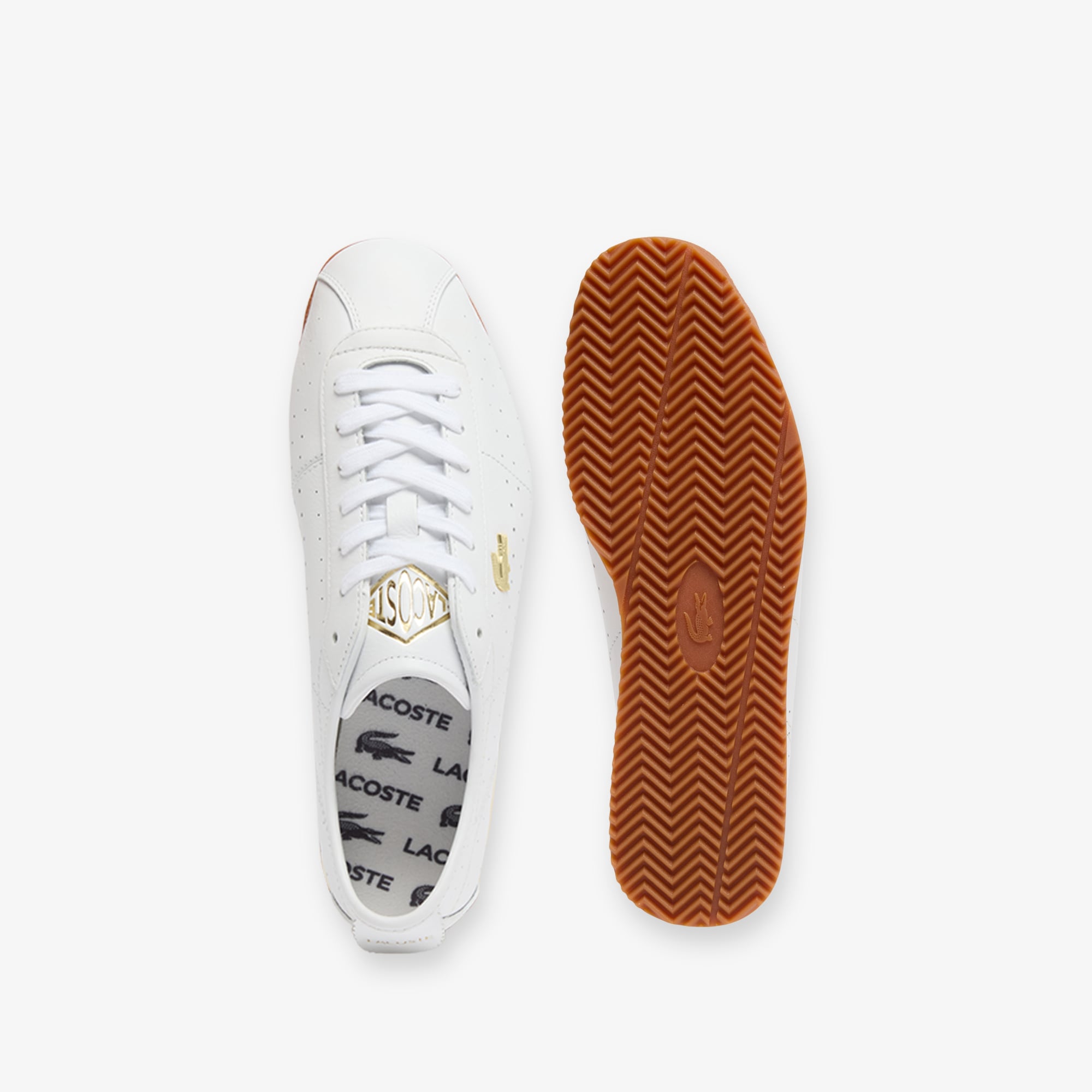 Lacoste Club-Low Erkek Beyaz Sneaker görsel 5