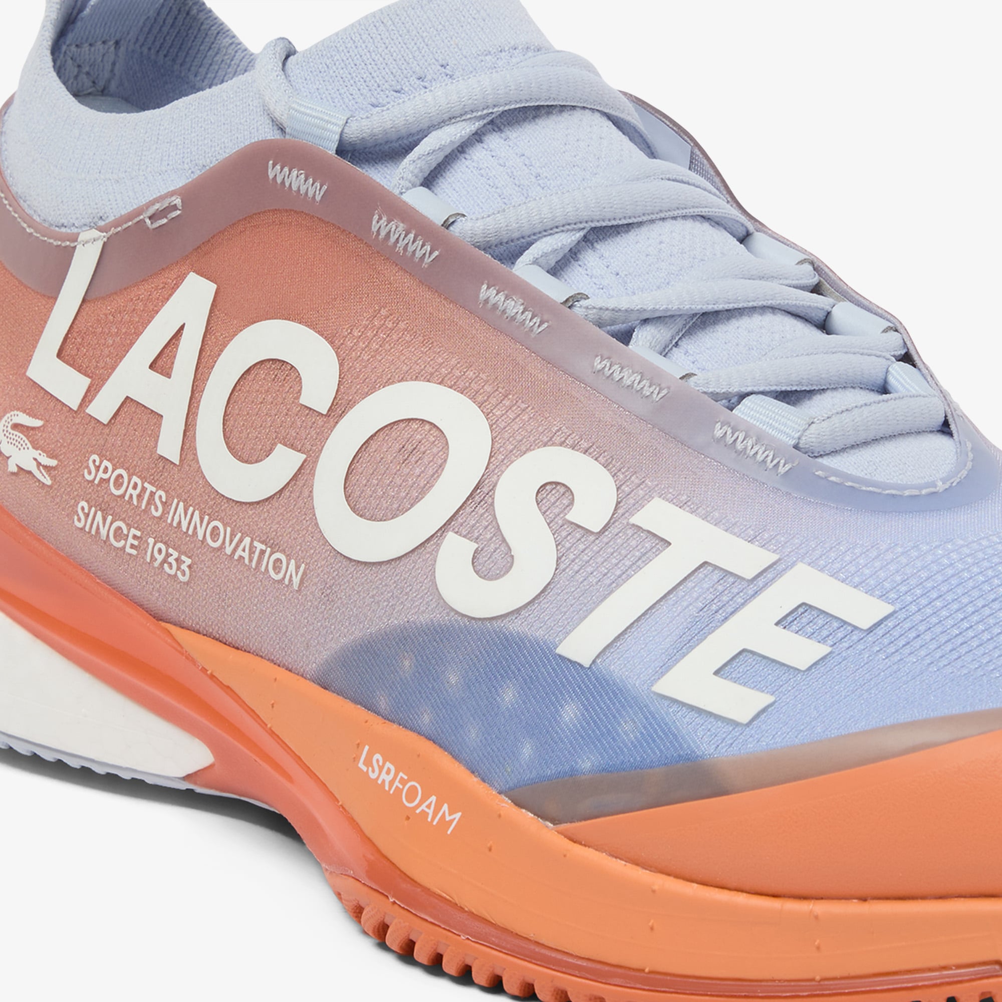 Lacoste AG-LT23 Ultra Erkek Turuncu Sneaker görsel 6