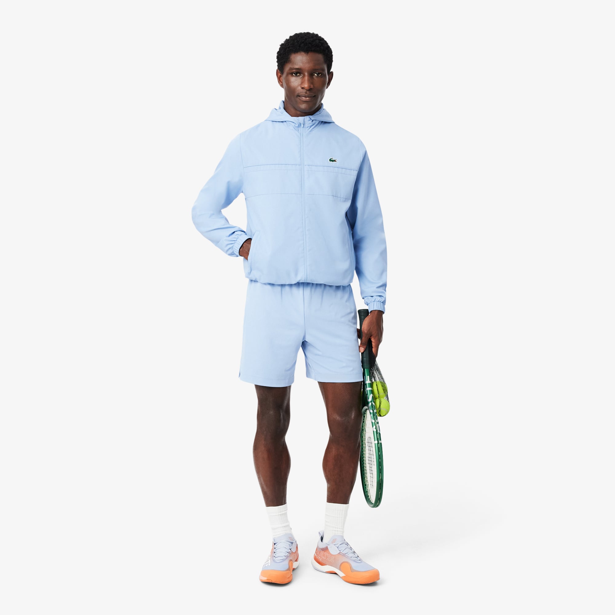 Lacoste AG-LT23 Ultra Erkek Turuncu Sneaker görsel 7