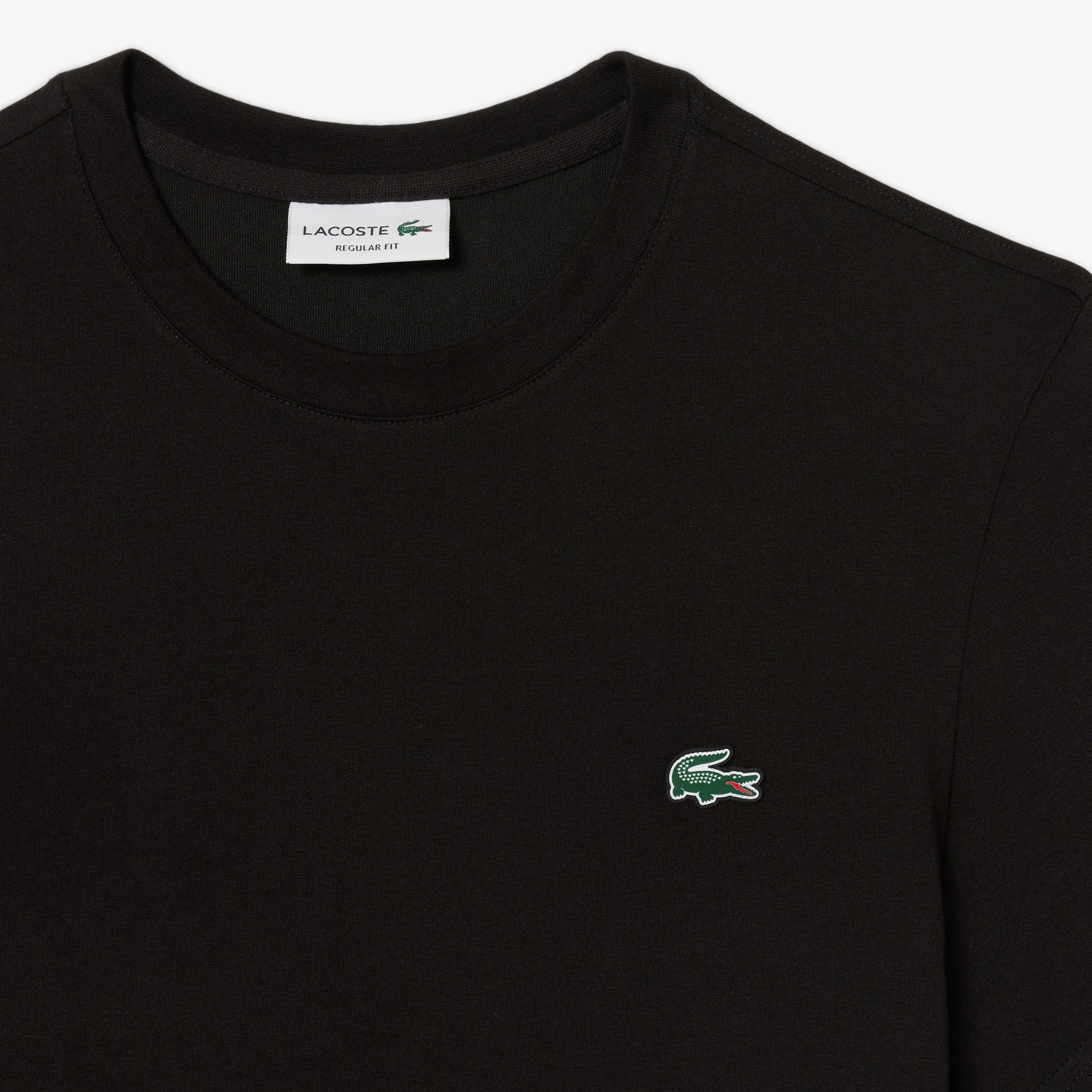 Erkek Regular Fit Bisiklet Yaka Siyah T-Shirt Erkek Regular Fit Bisiklet Yaka Siyah T-Shirt