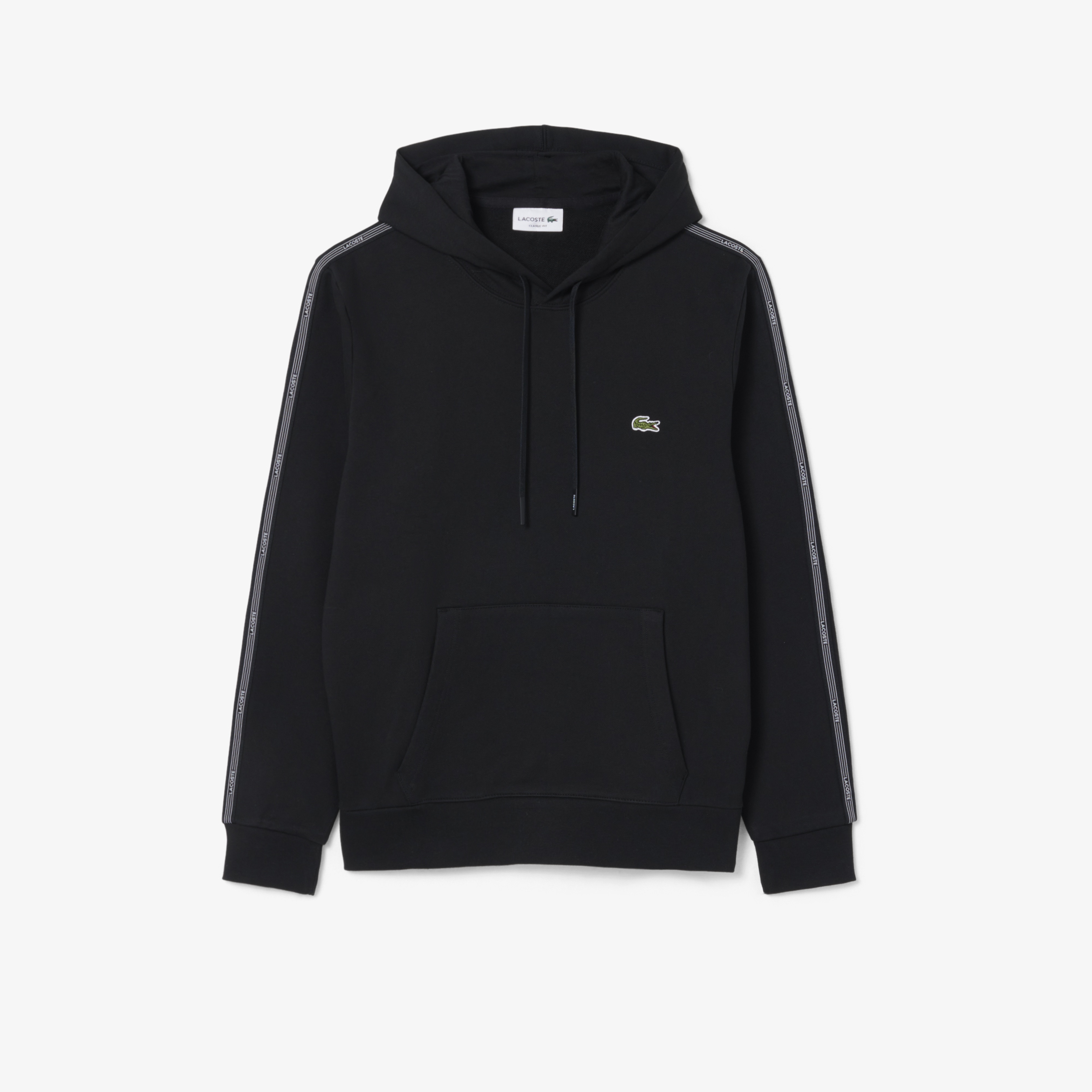 Erkek Classic Fit Kapüşonlu Siyah Sweatshirt Erkek Classic Fit Kapüşonlu Siyah Sweatshirt