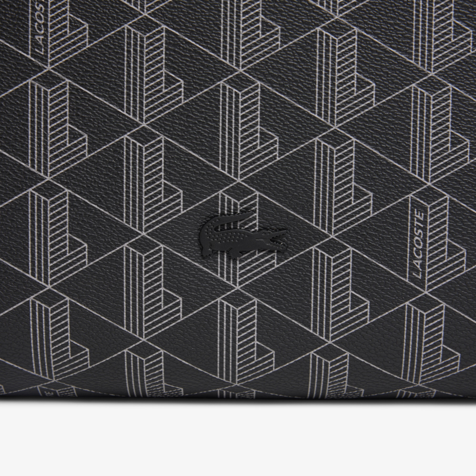 The Blend Erkek Monogram Gri Laptop Çantası