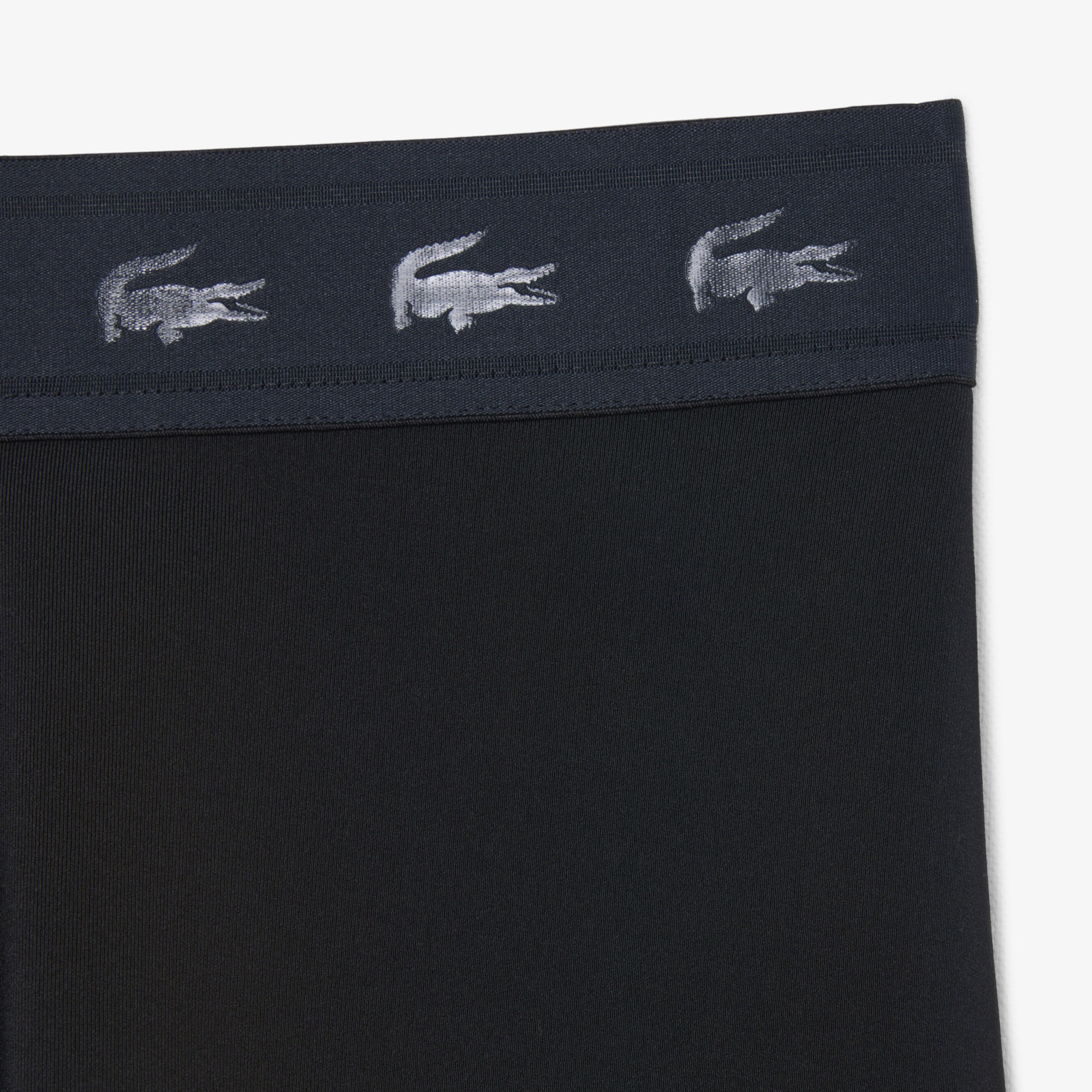 Lacoste Kadın Slim Fit Siyah Tayt görsel 5
