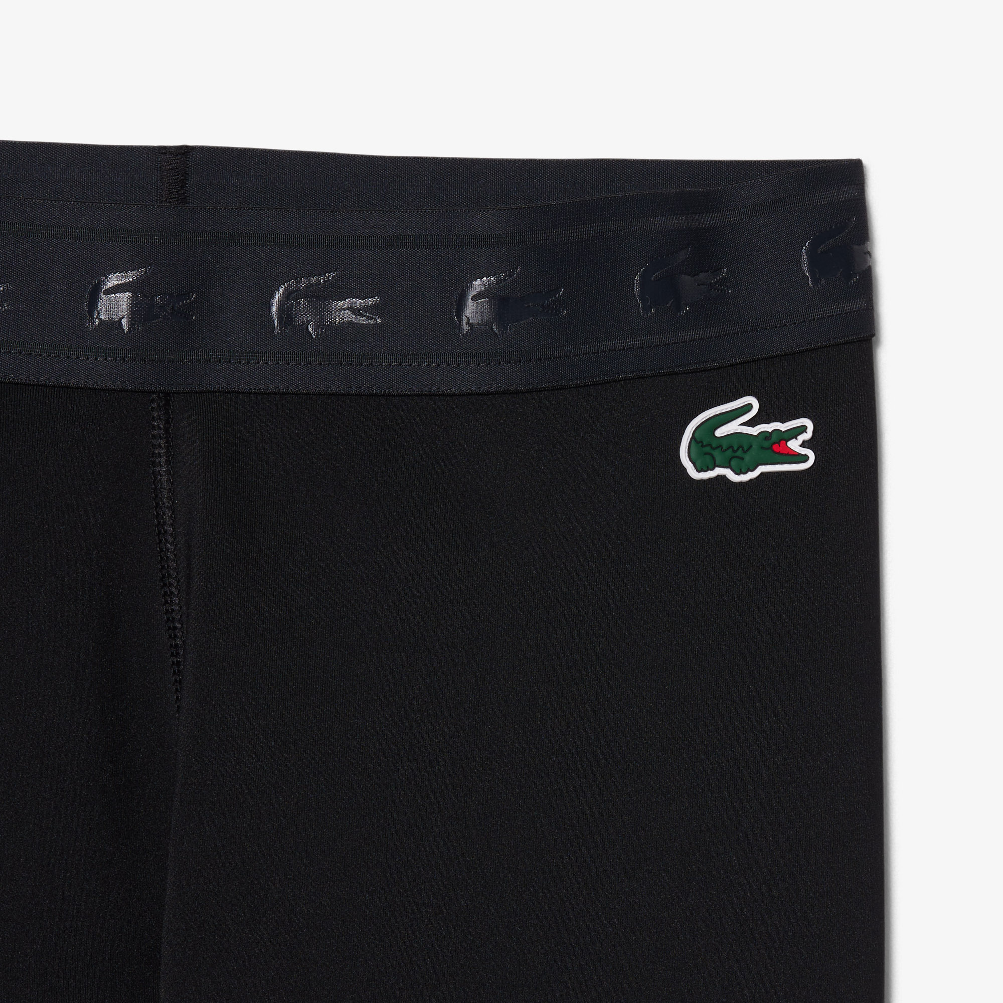 Lacoste Kadın Siyah Tayt görsel 5