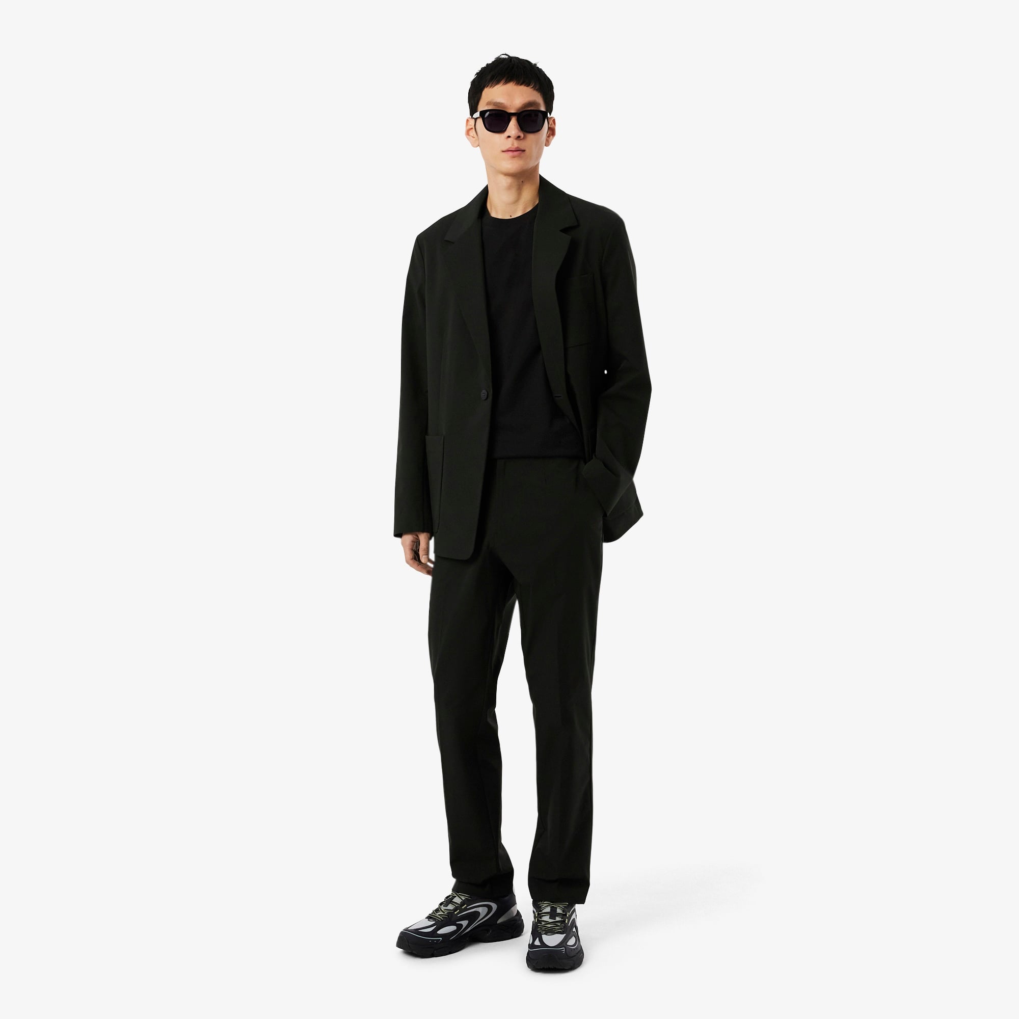 Erkek Regular Fit Bisiklet Yaka Siyah T-Shirt