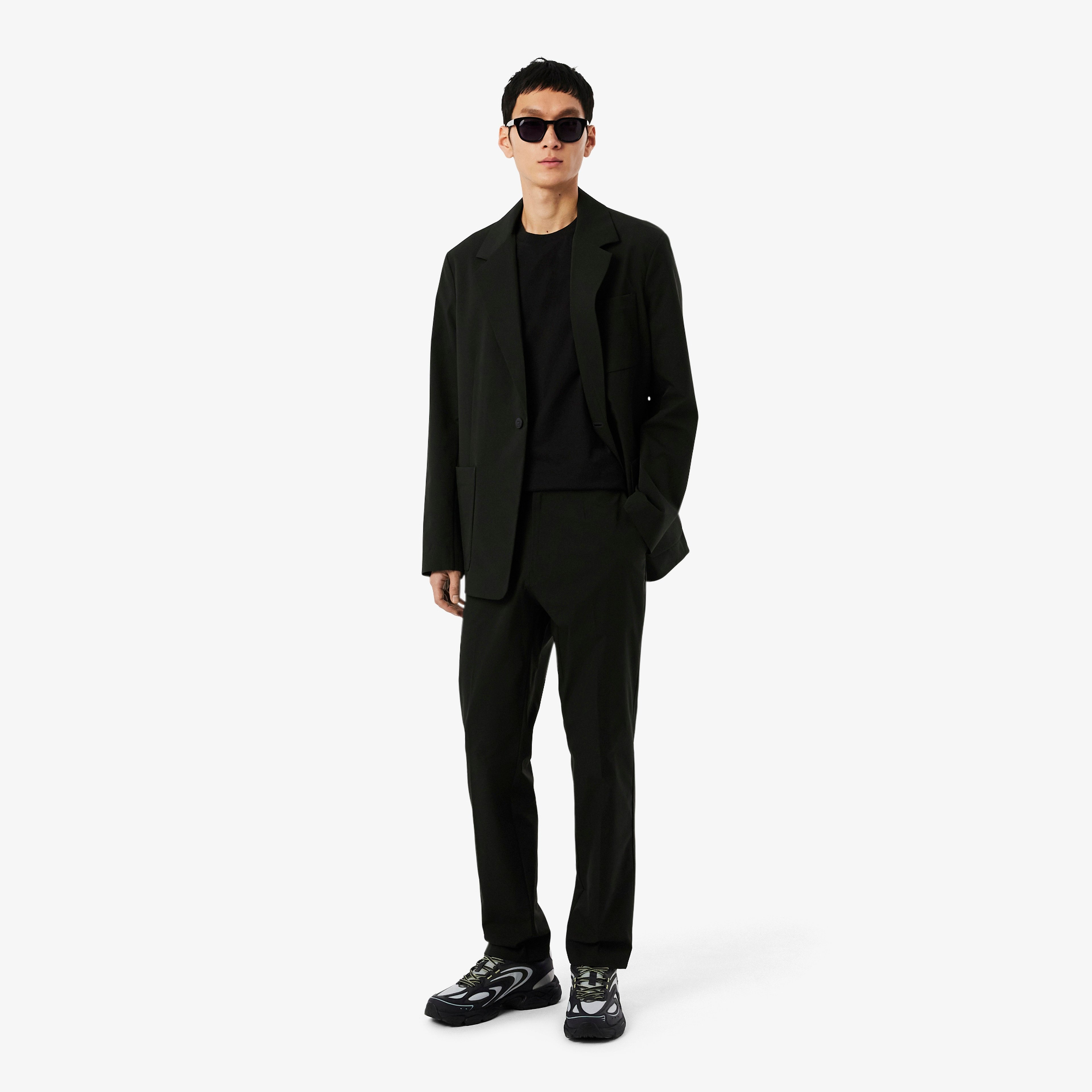 Erkek Regular Fit Bisiklet Yaka Siyah T-Shirt