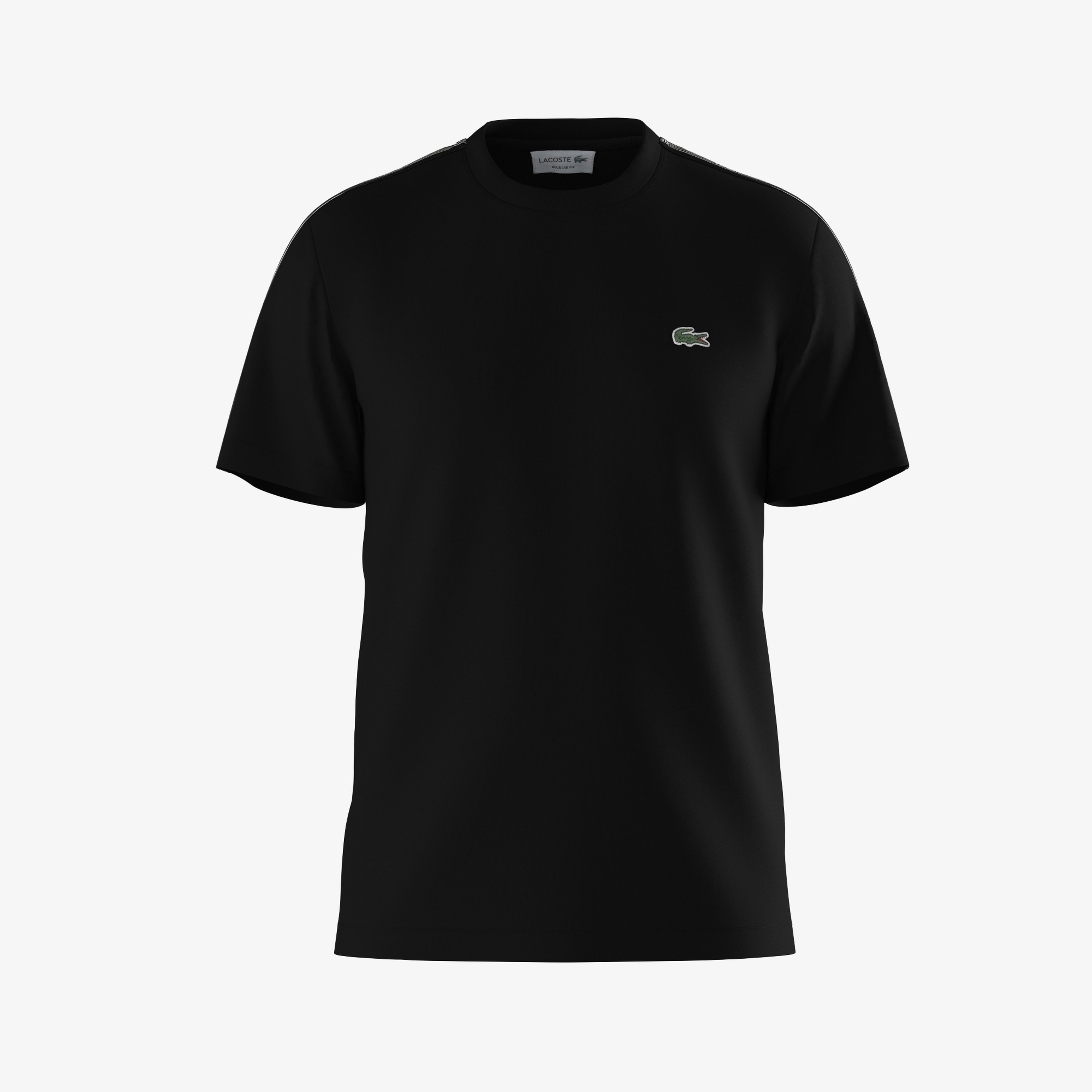 Erkek Regular Fit Bisiklet Yaka Siyah T-Shirt