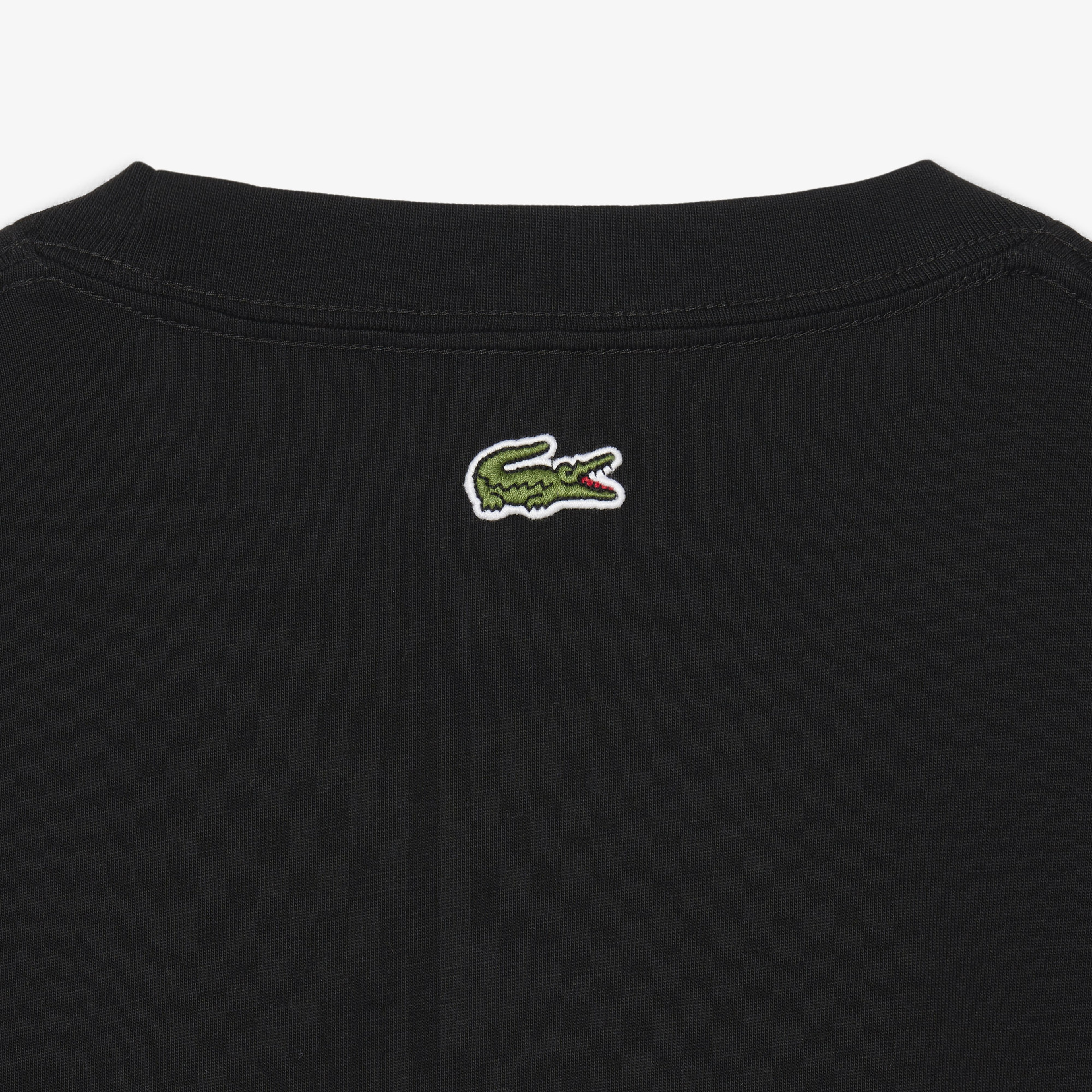 Erkek Classic Fit Bisiklet Yaka Baskılı Siyah T-Shirt Erkek Classic Fit Bisiklet Yaka Baskılı Siyah T-Shirt