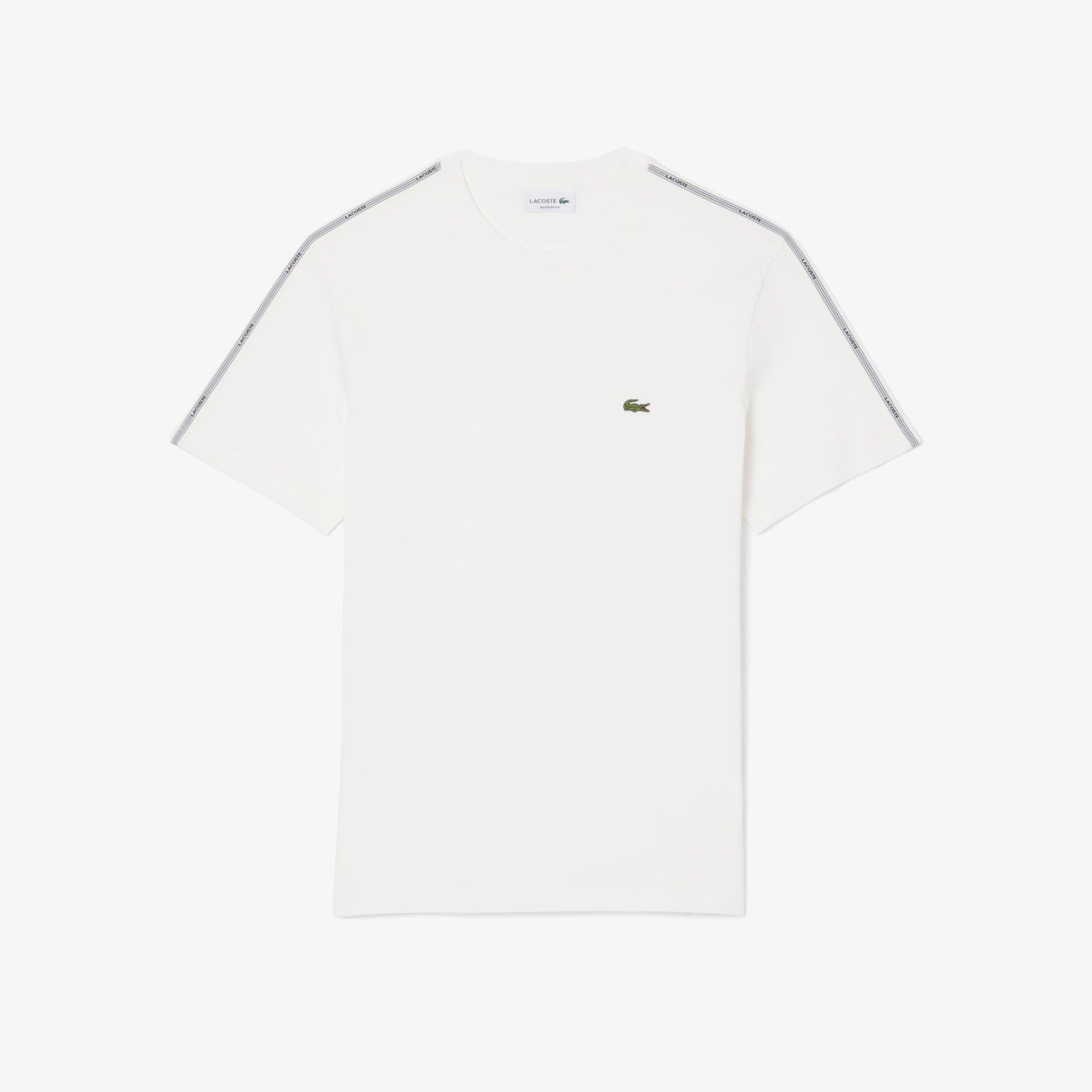 Erkek Regular Fit Bisiklet Yaka Beyaz T-Shirt