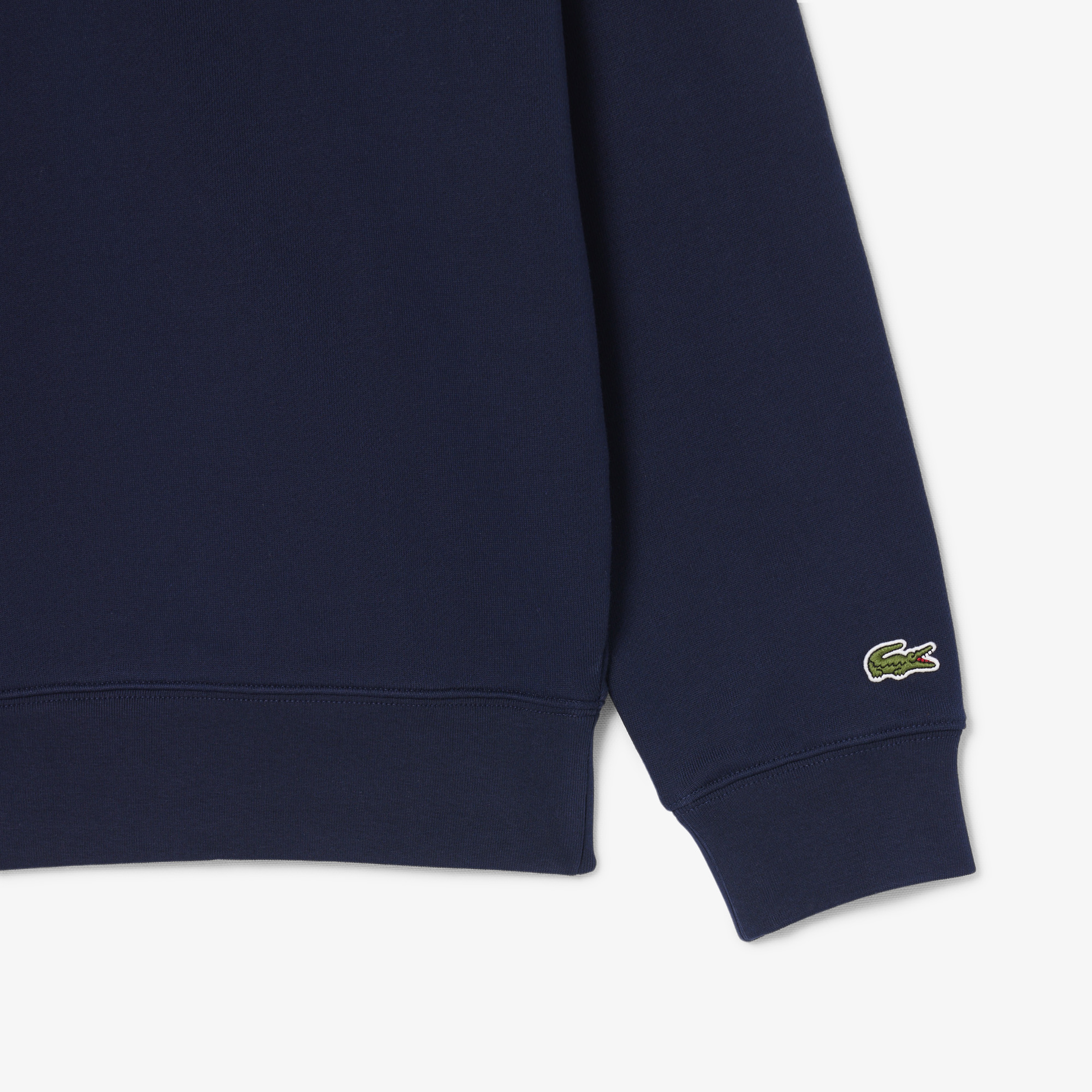 Unisex Classic Fit Yarım Fermuarlı Lacivert Sweatshirt Unisex Classic Fit Yarım Fermuarlı Lacivert Sweatshirt