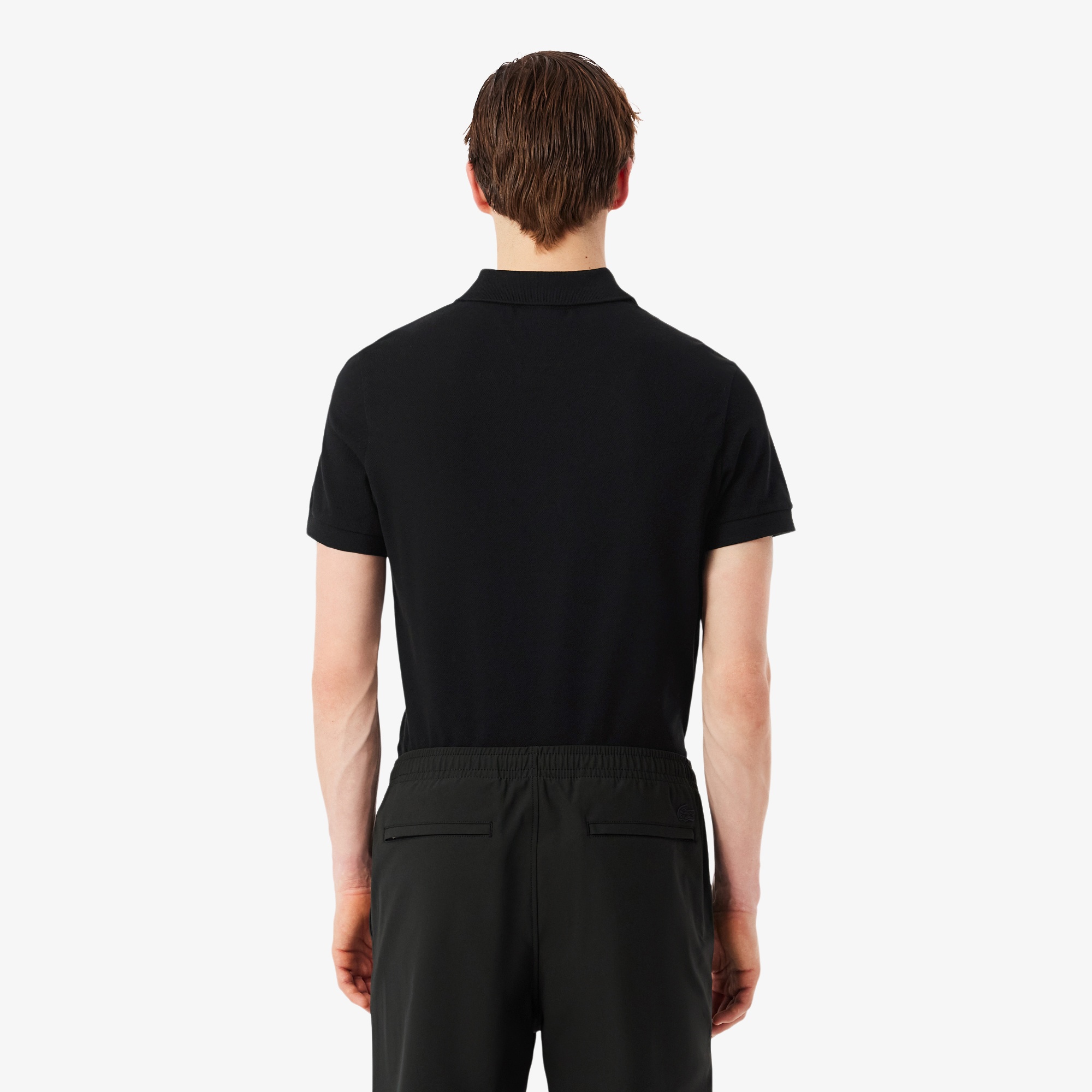 Erkek Regular Fit Siyah Polo