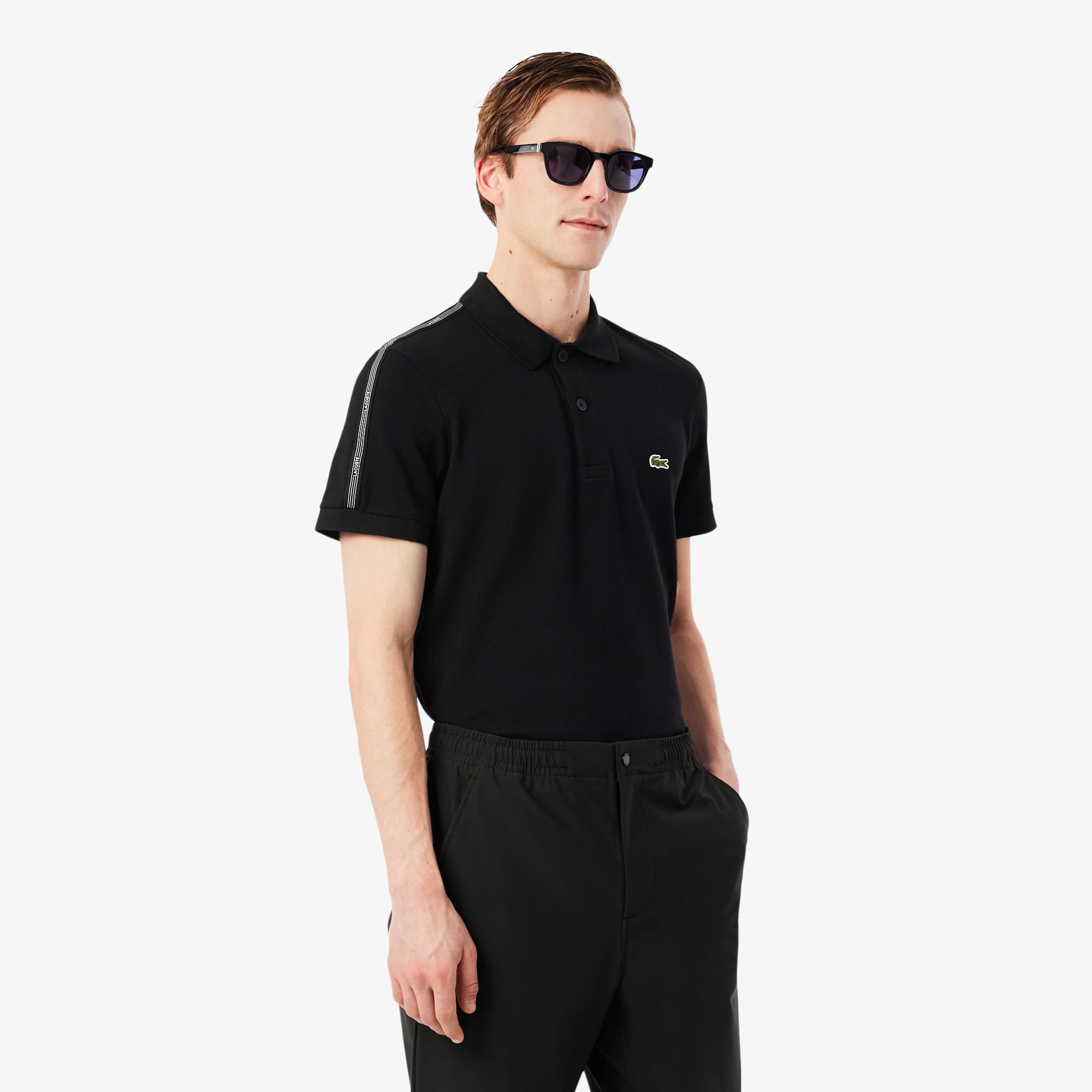 Lacoste Erkek Regular Fit Siyah Polo