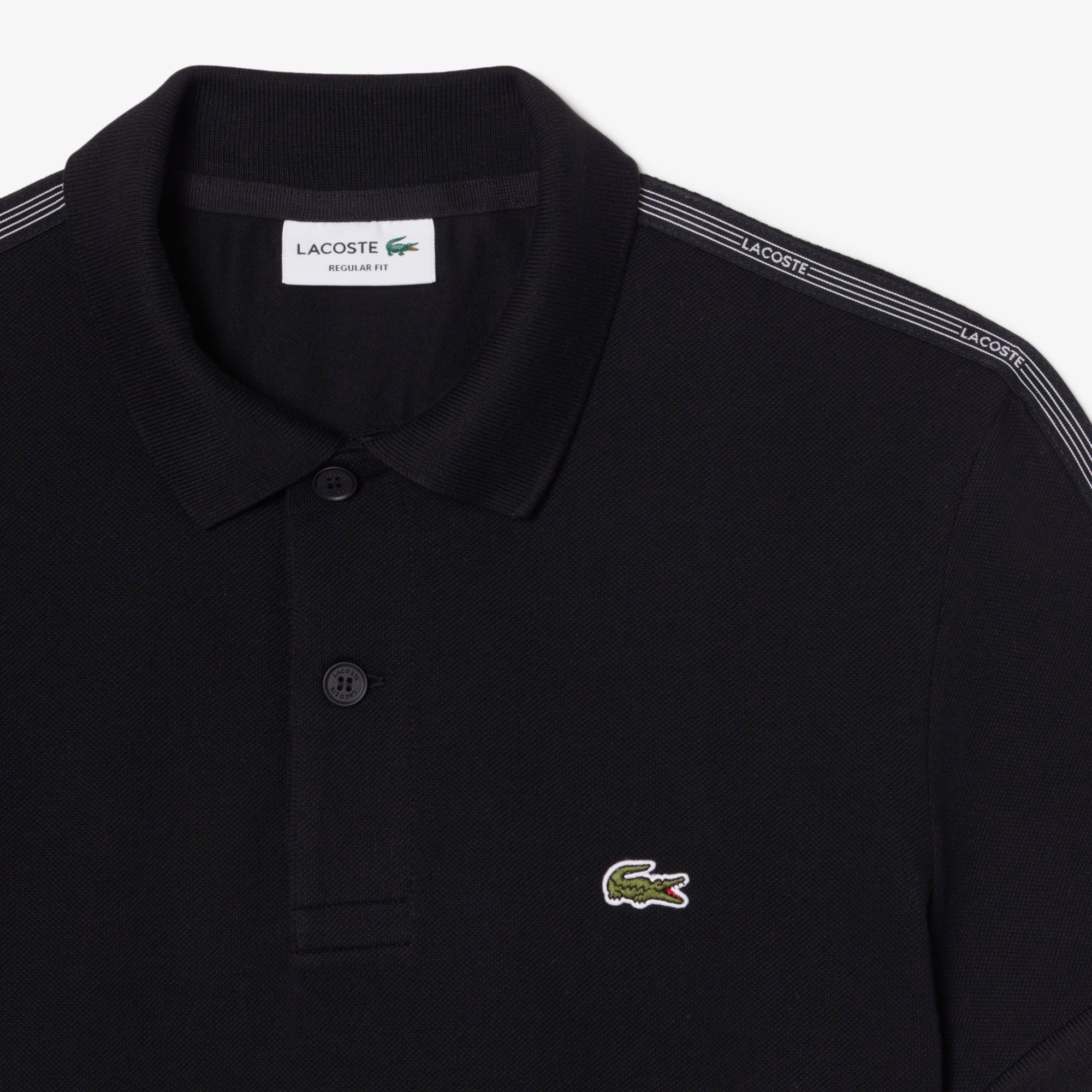 Erkek Regular Fit Siyah Polo