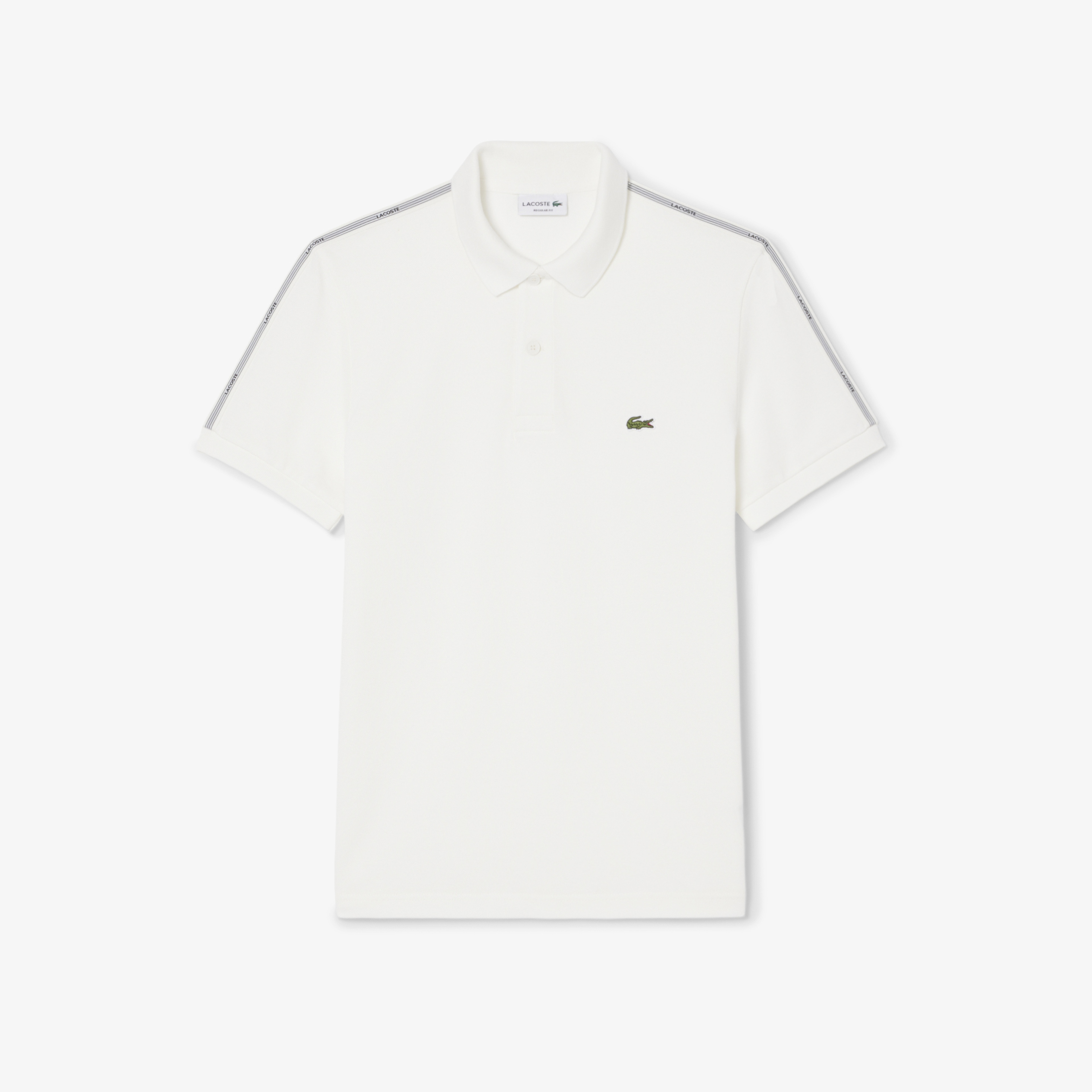 Erkek Regular Fit Beyaz Polo