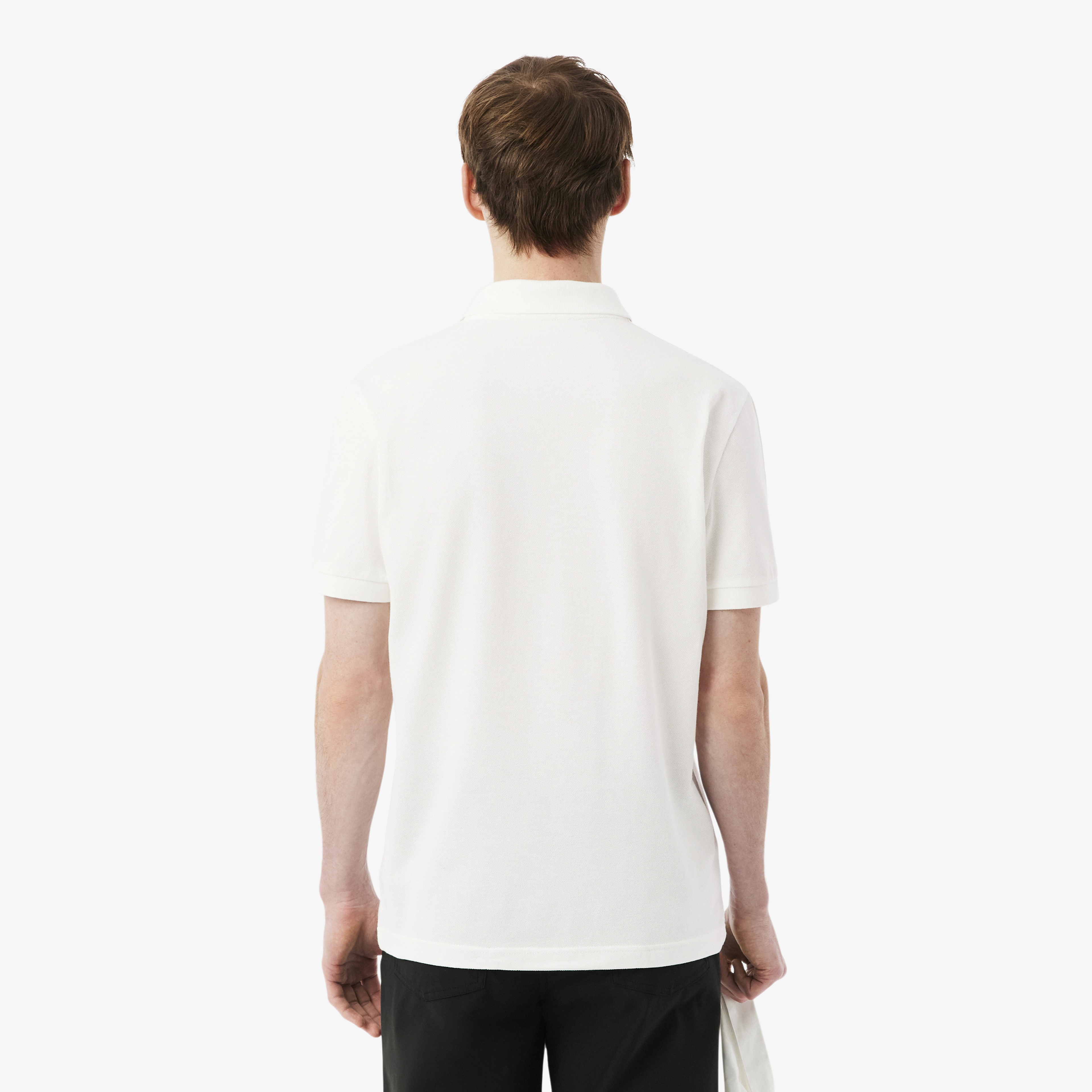 Erkek Regular Fit Beyaz Polo