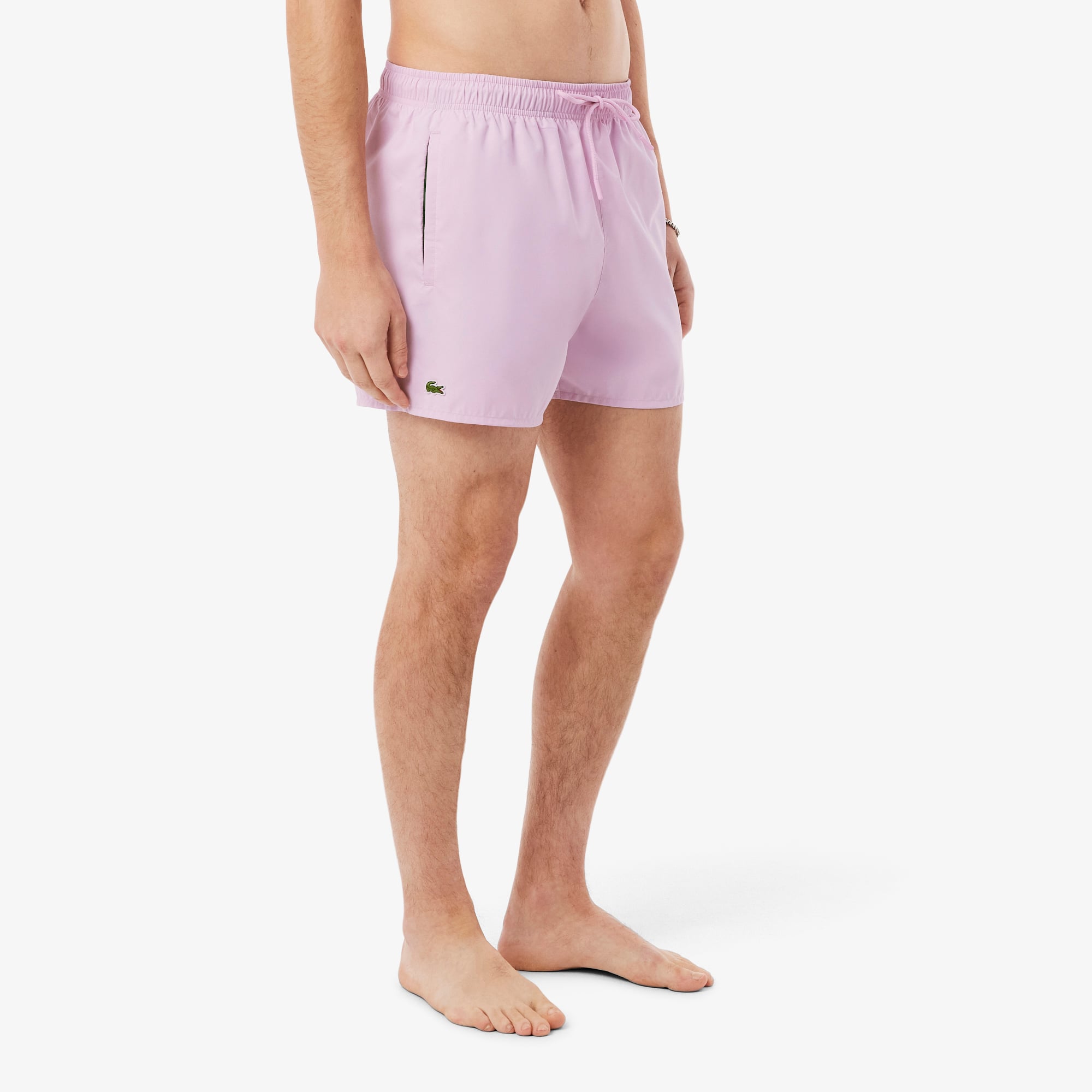 Lacoste Erkek Pembe Deniz Şortu görsel 2