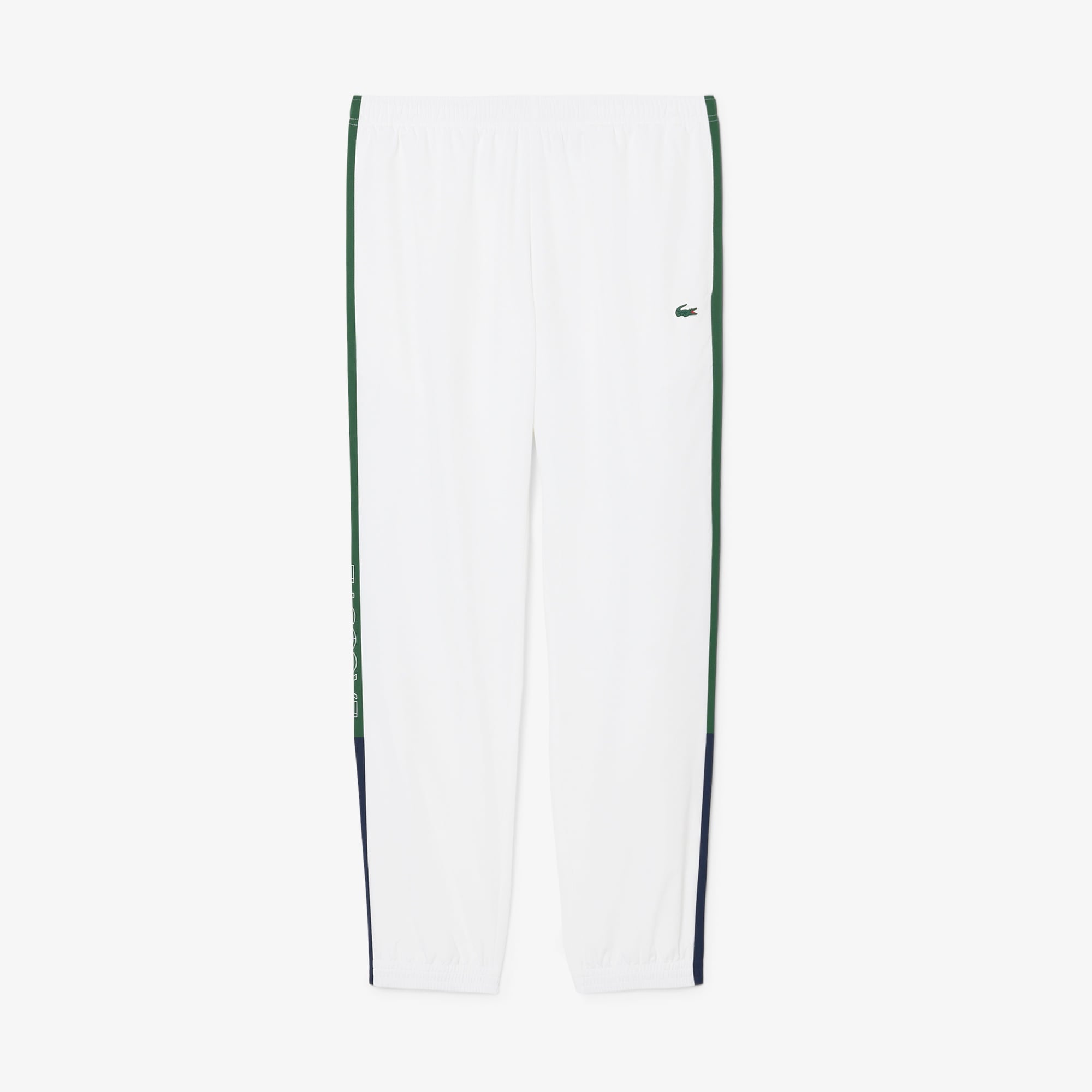 Erkek Regular Fit Renk Bloklu Beyaz Eşofman Takımı