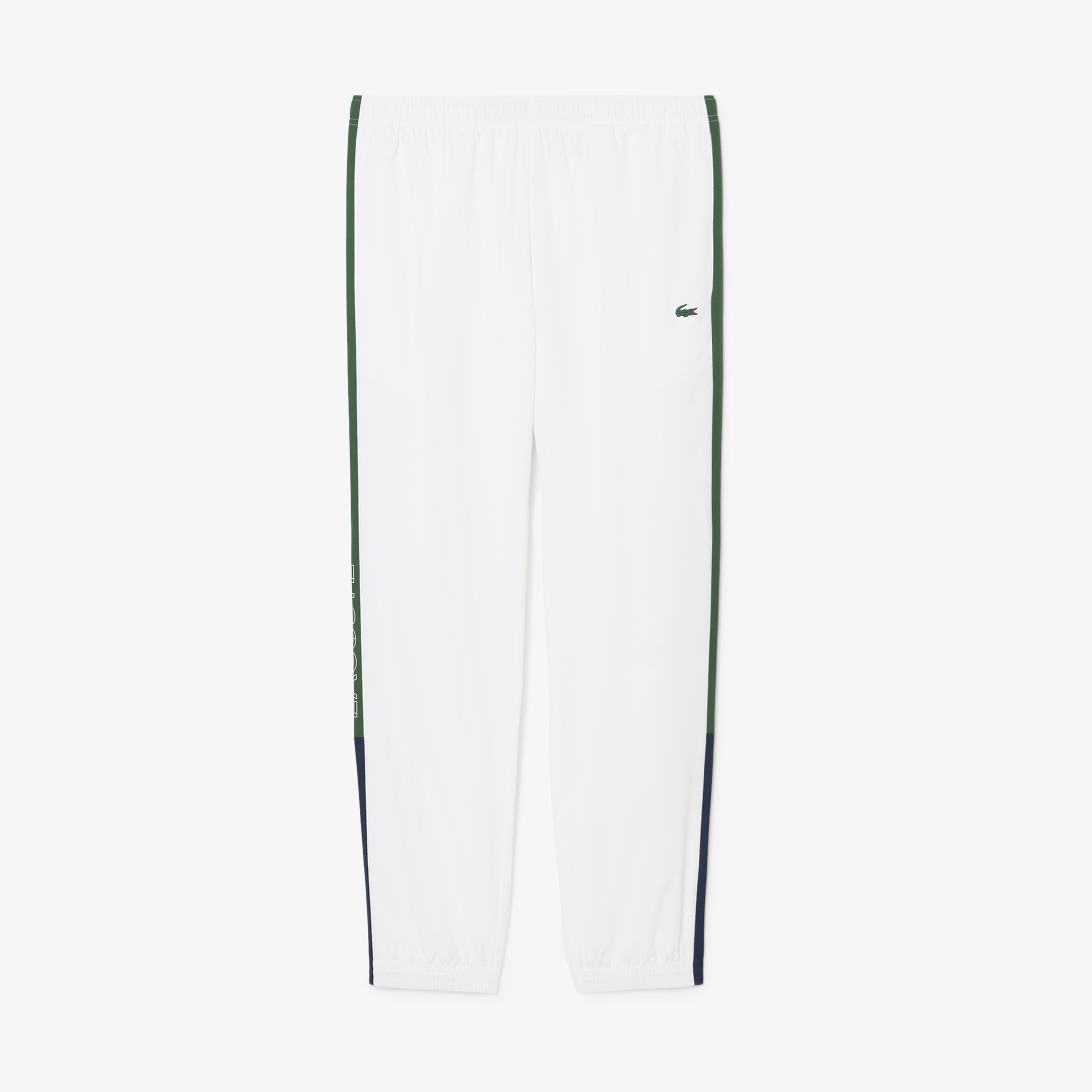 Erkek Regular Fit Renk Bloklu Beyaz Eşofman Takımı