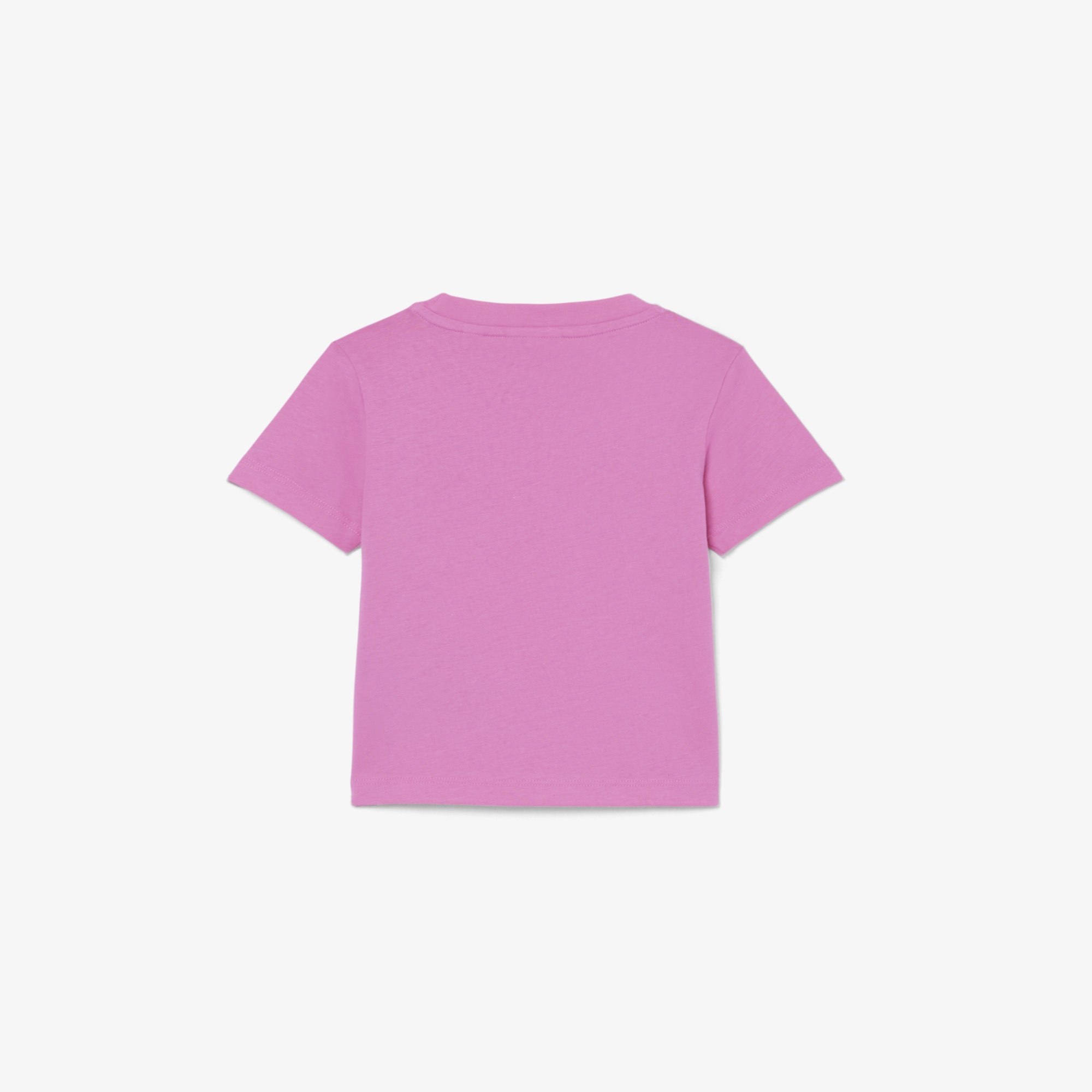 Çocuk Bisiklet Yaka Pembe T-Shirt