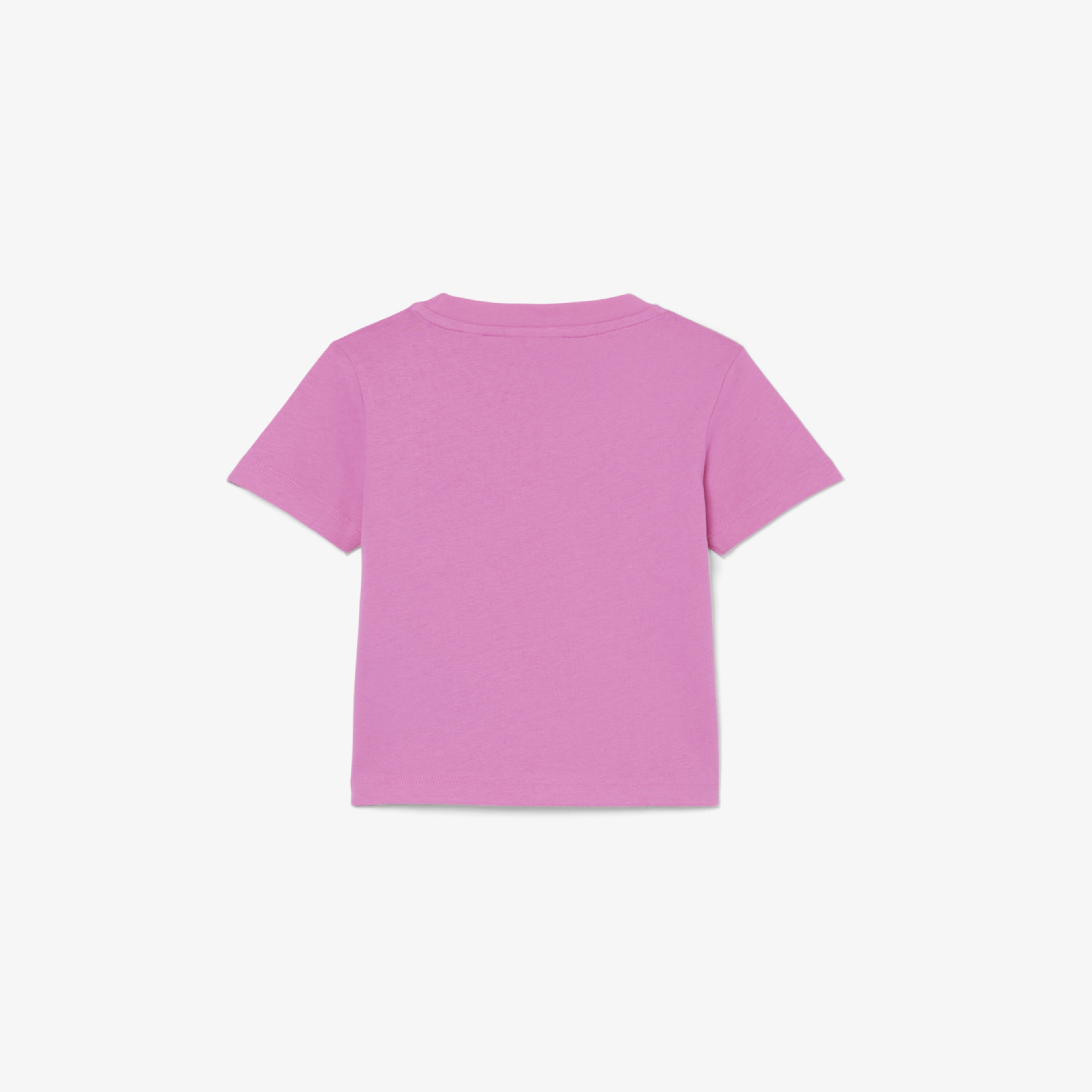 Çocuk Bisiklet Yaka Pembe T-Shirt
