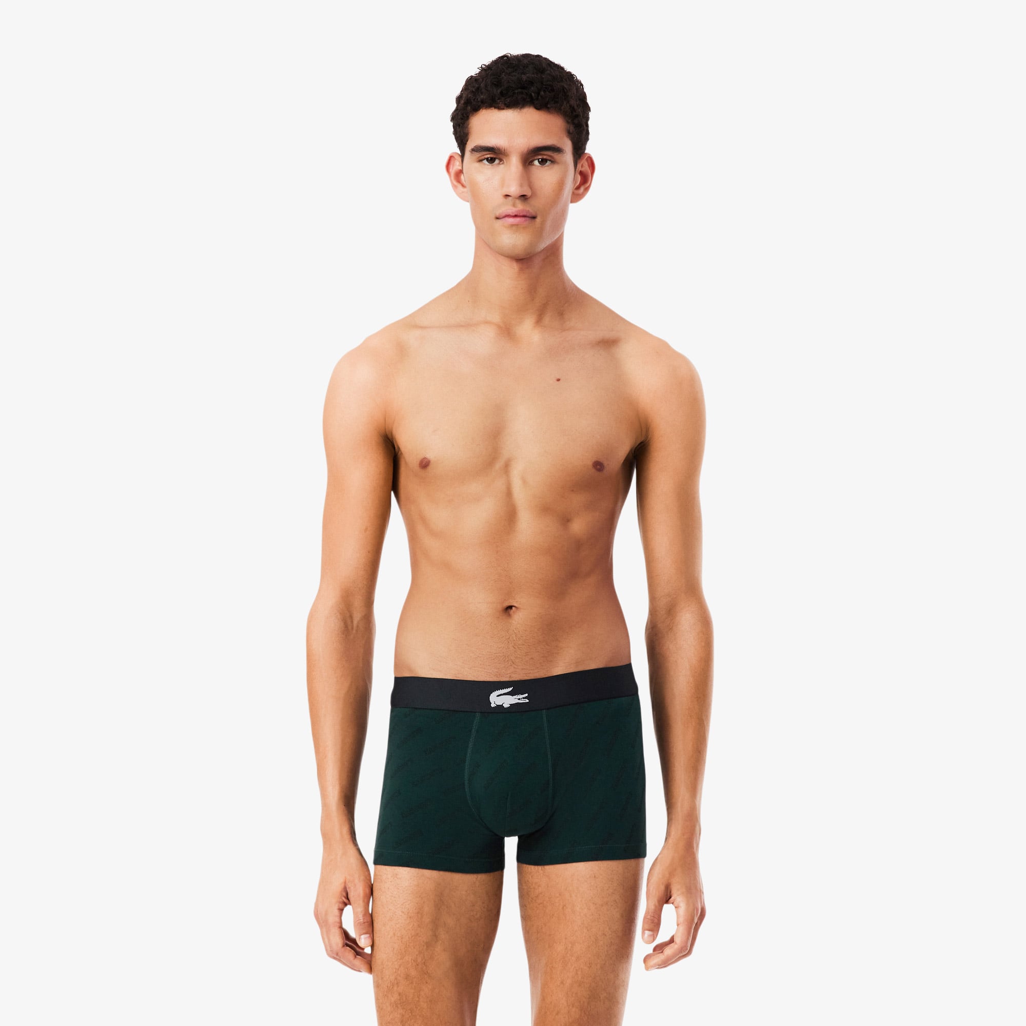 Lacoste Erkek 3'lü Renkli Boxer