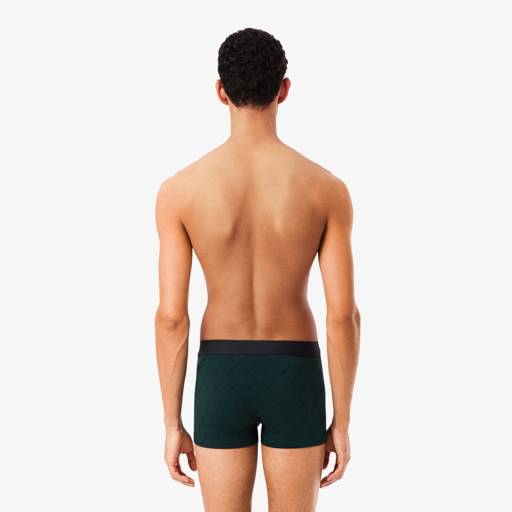 Lacoste Erkek 3'lü Renkli Boxer görsel 3