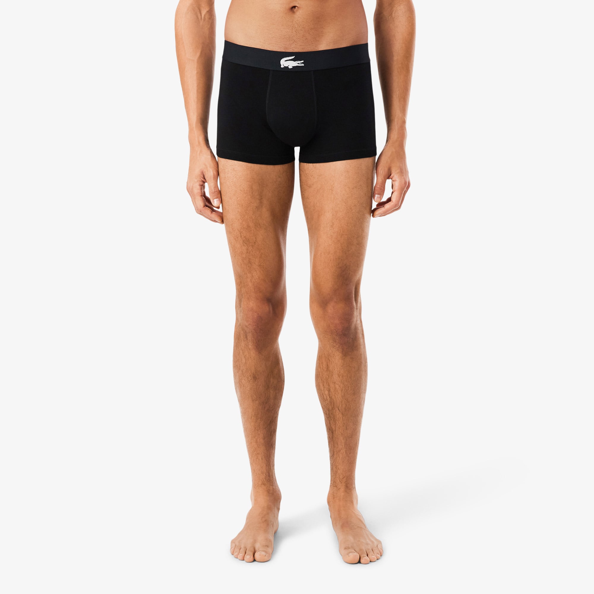 Lacoste Erkek 3'lü Renkli Boxer görsel 7