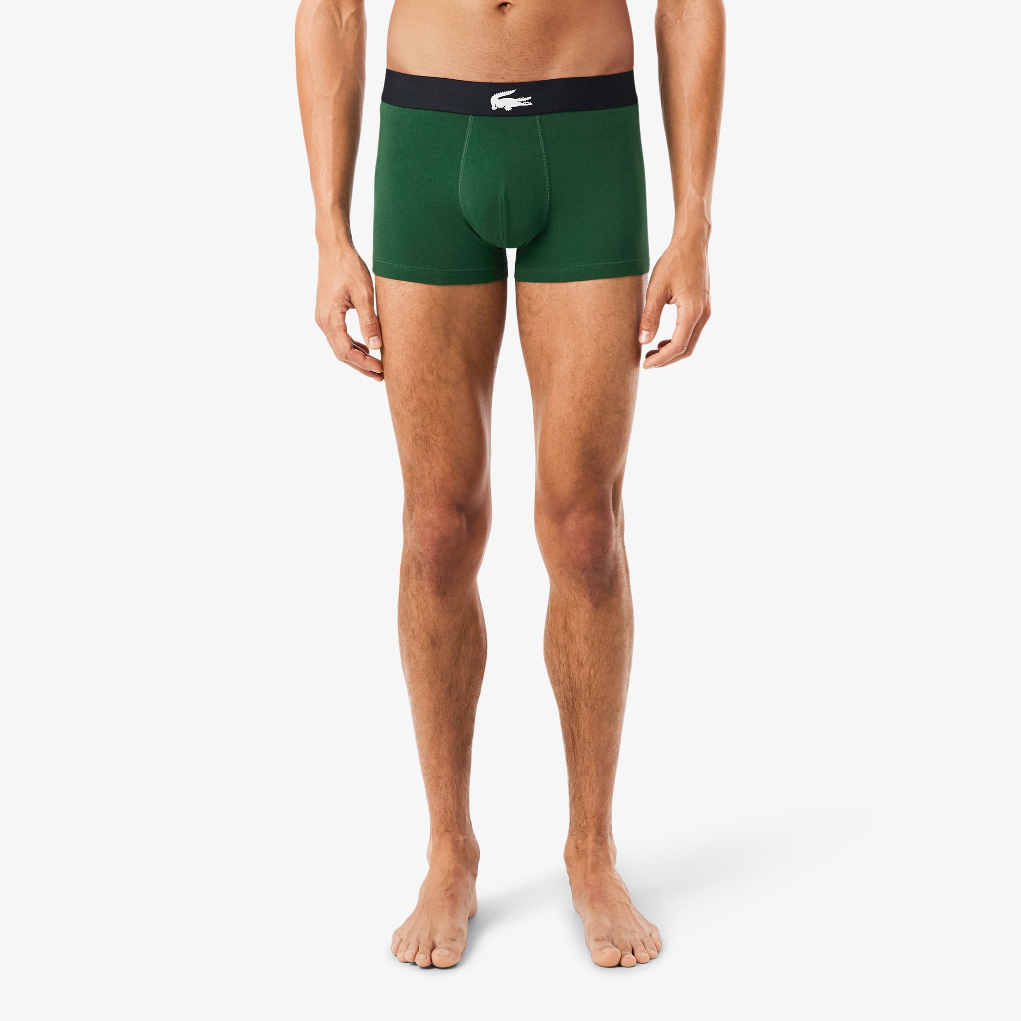 Lacoste Erkek 3'lü Renkli Boxer görsel 6
