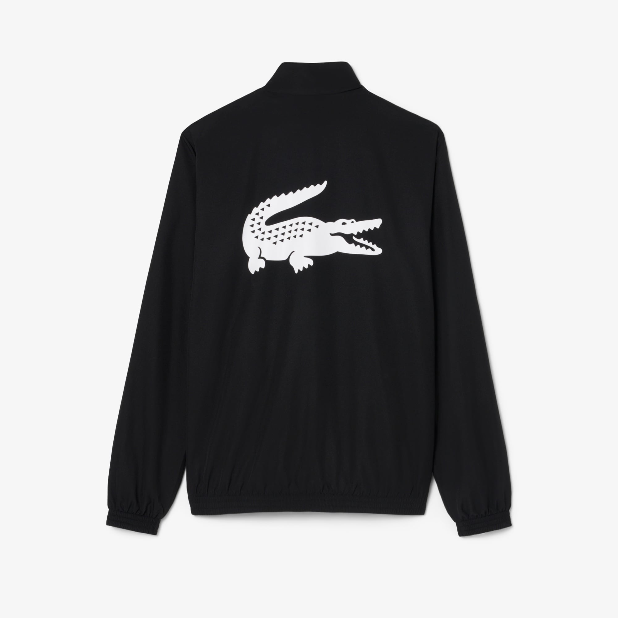 Lacoste Erkek Regular Fit Renk Bloklu Siyah Eşofman Takımı görsel 7