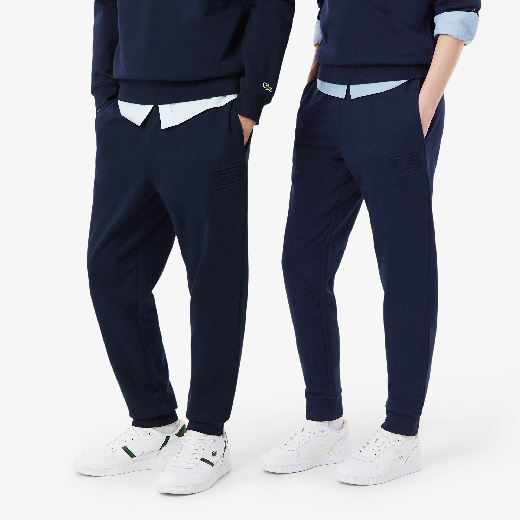Lacoste Unisex Tapered Fit Lacivert Eşofman Altı görsel 2