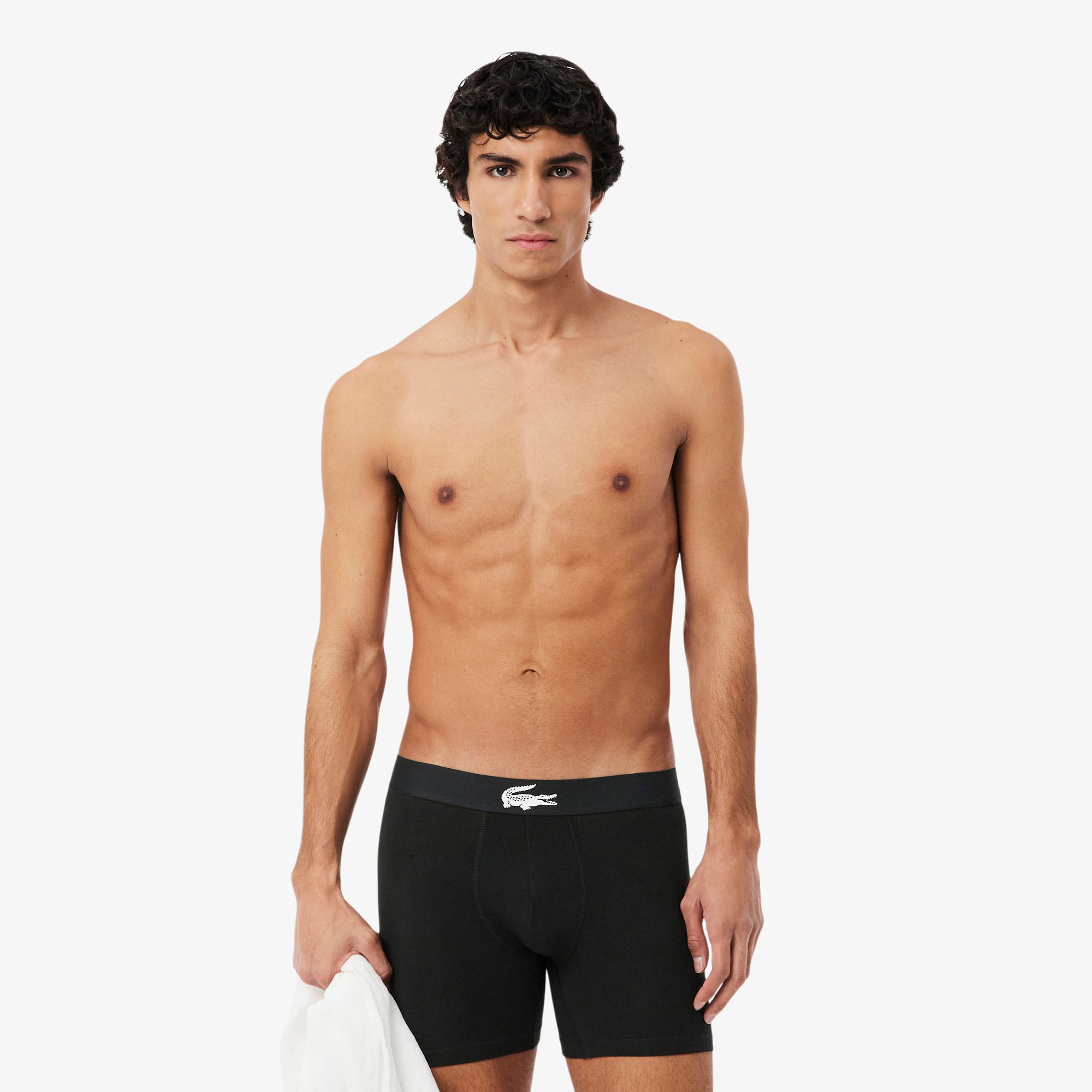 Lacoste Erkek Siyah Boxer