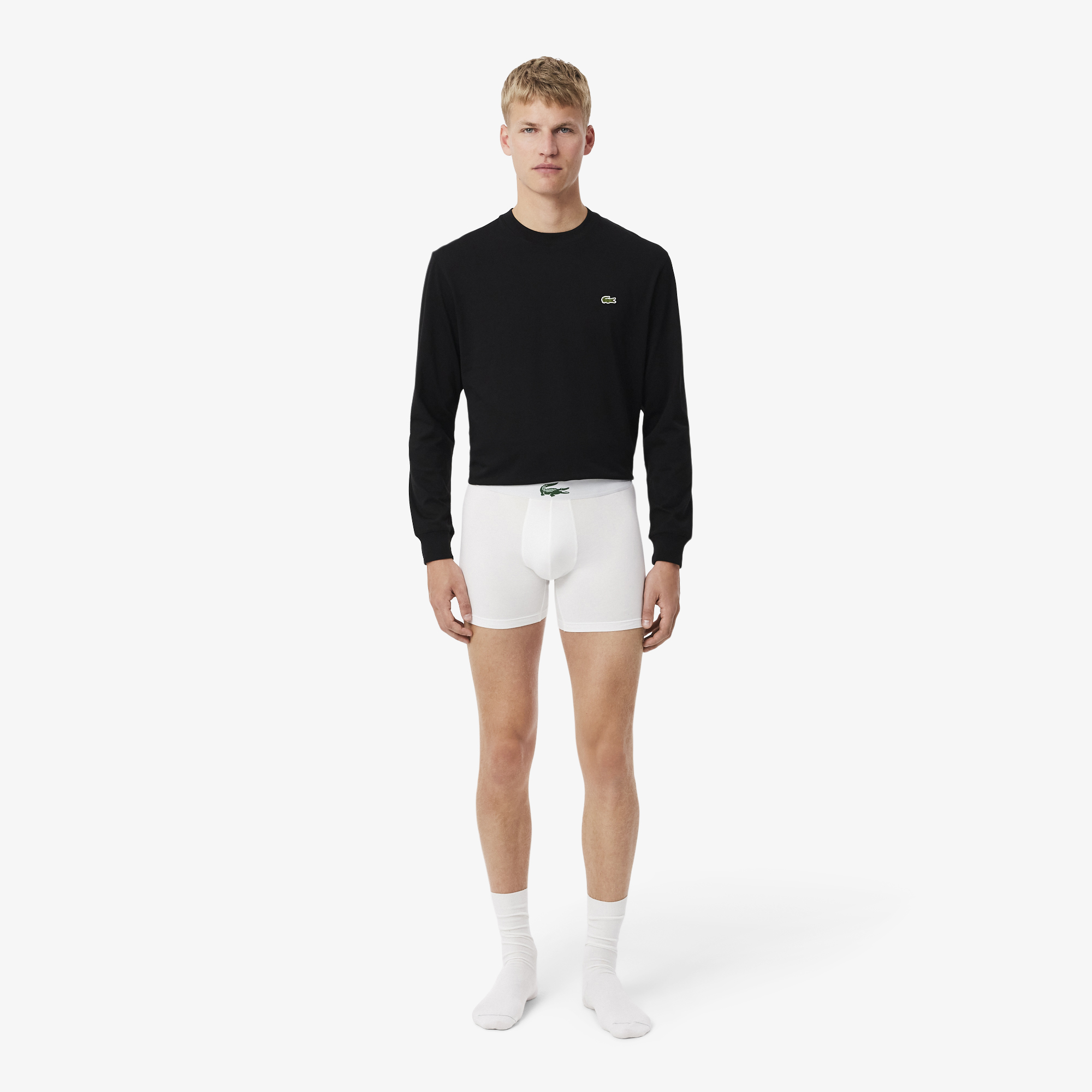 Lacoste Erkek Renkli Boxer görsel 8