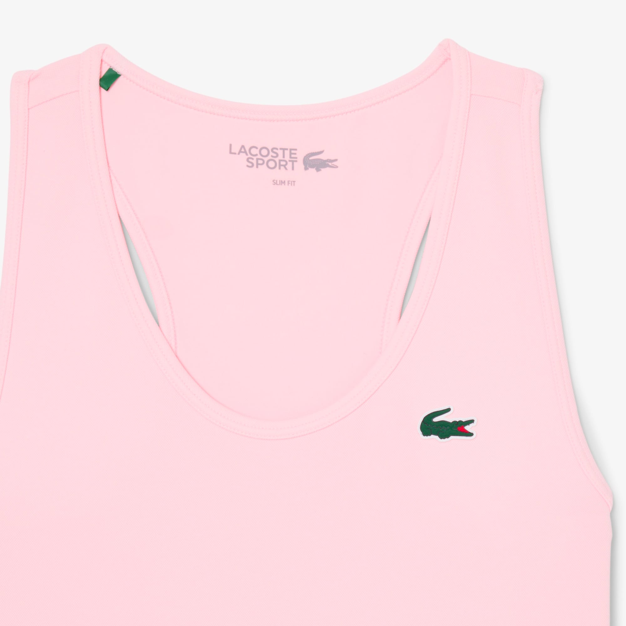 Kadın Slim Fit Kolsuz Bisiklet Yaka Pembe T-Shirt